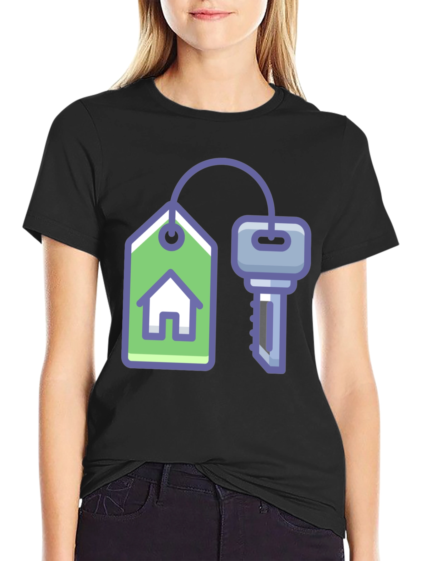 Home Key Graphic T-Shirt