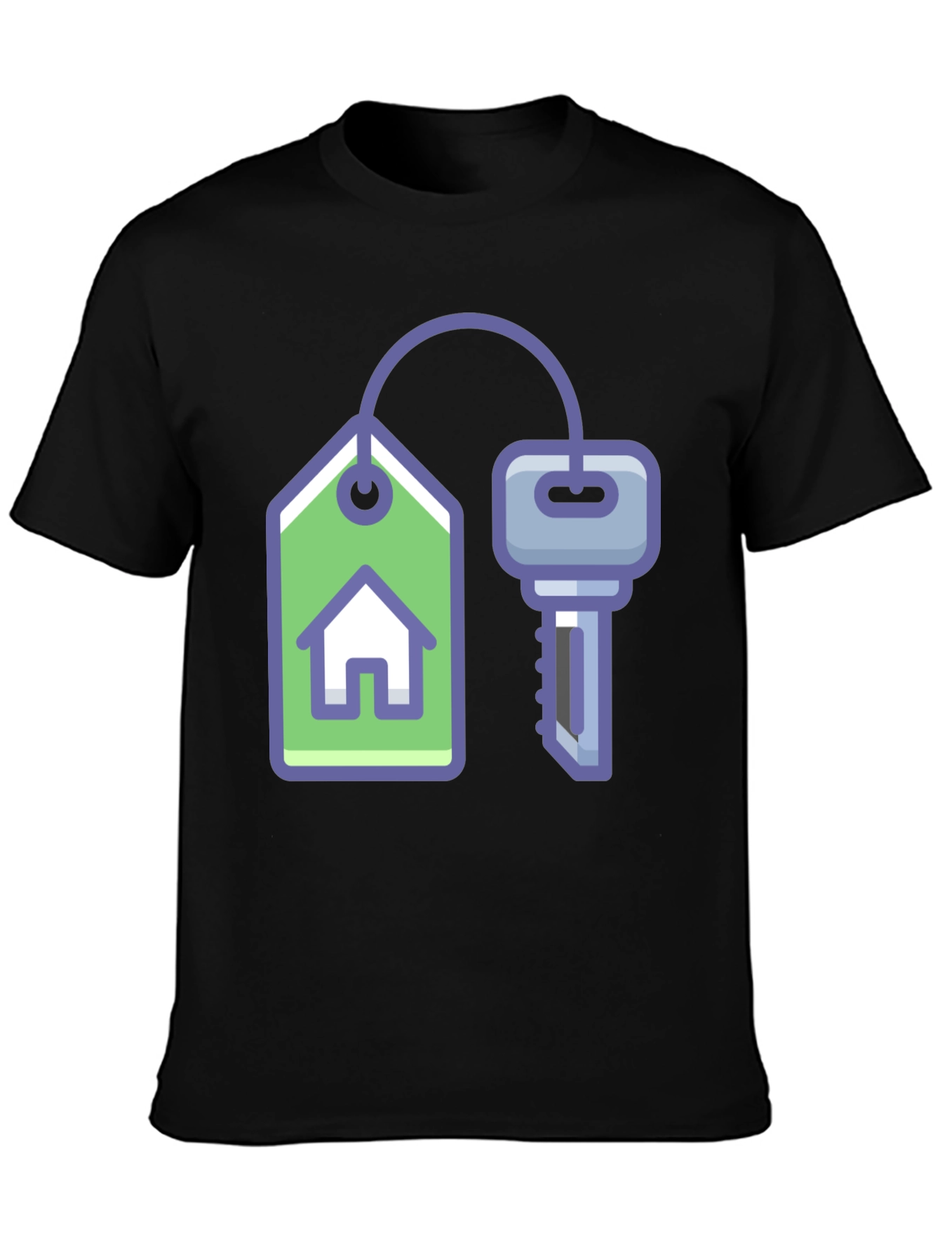 Home Key Graphic T-Shirt