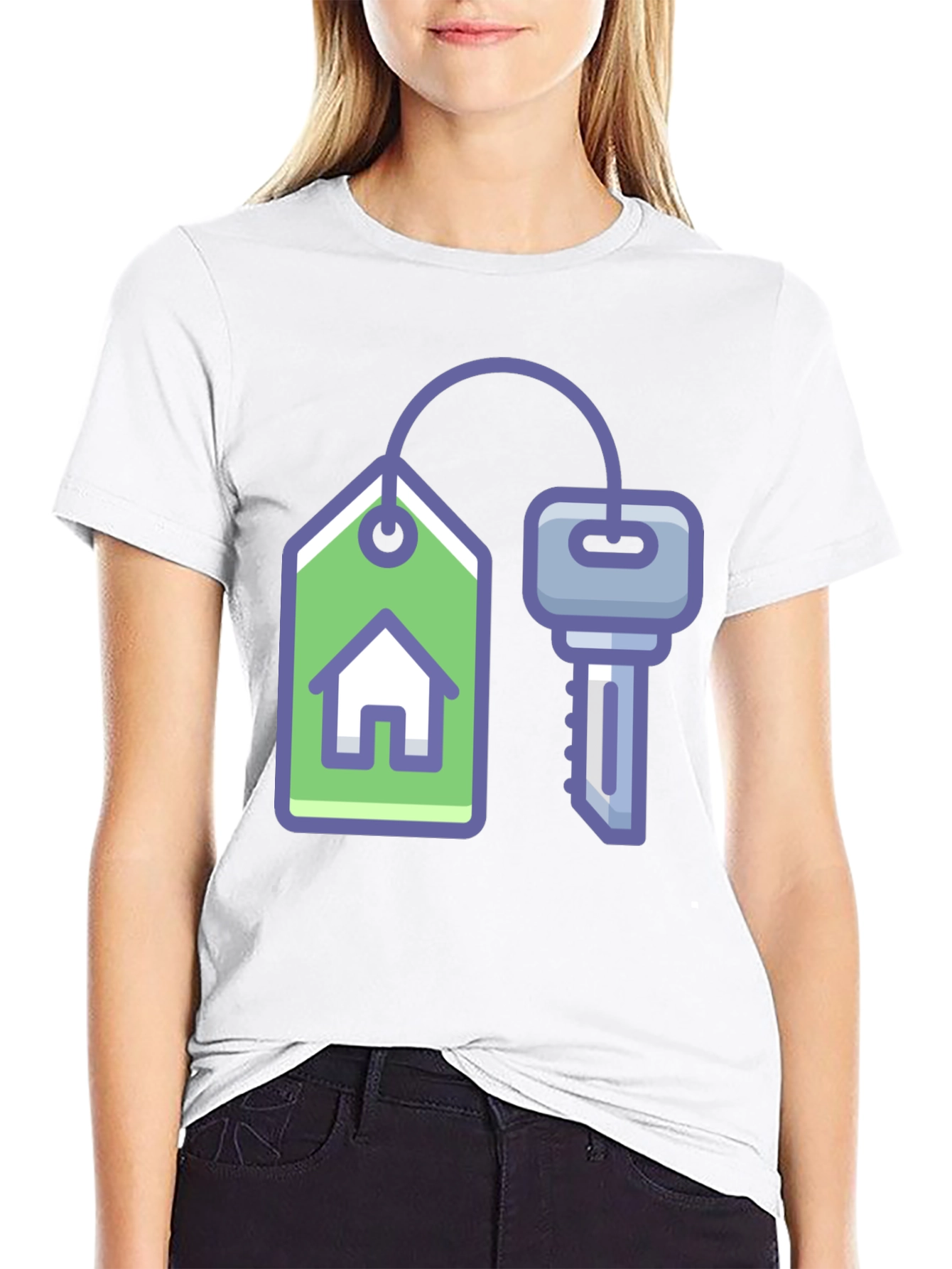 Home Key Graphic T-Shirt