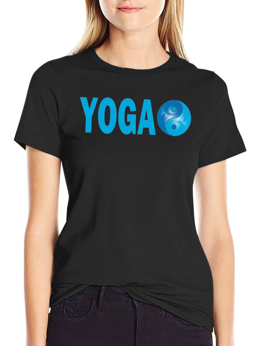 Yoga Yin Yang Graphic T-Shirt