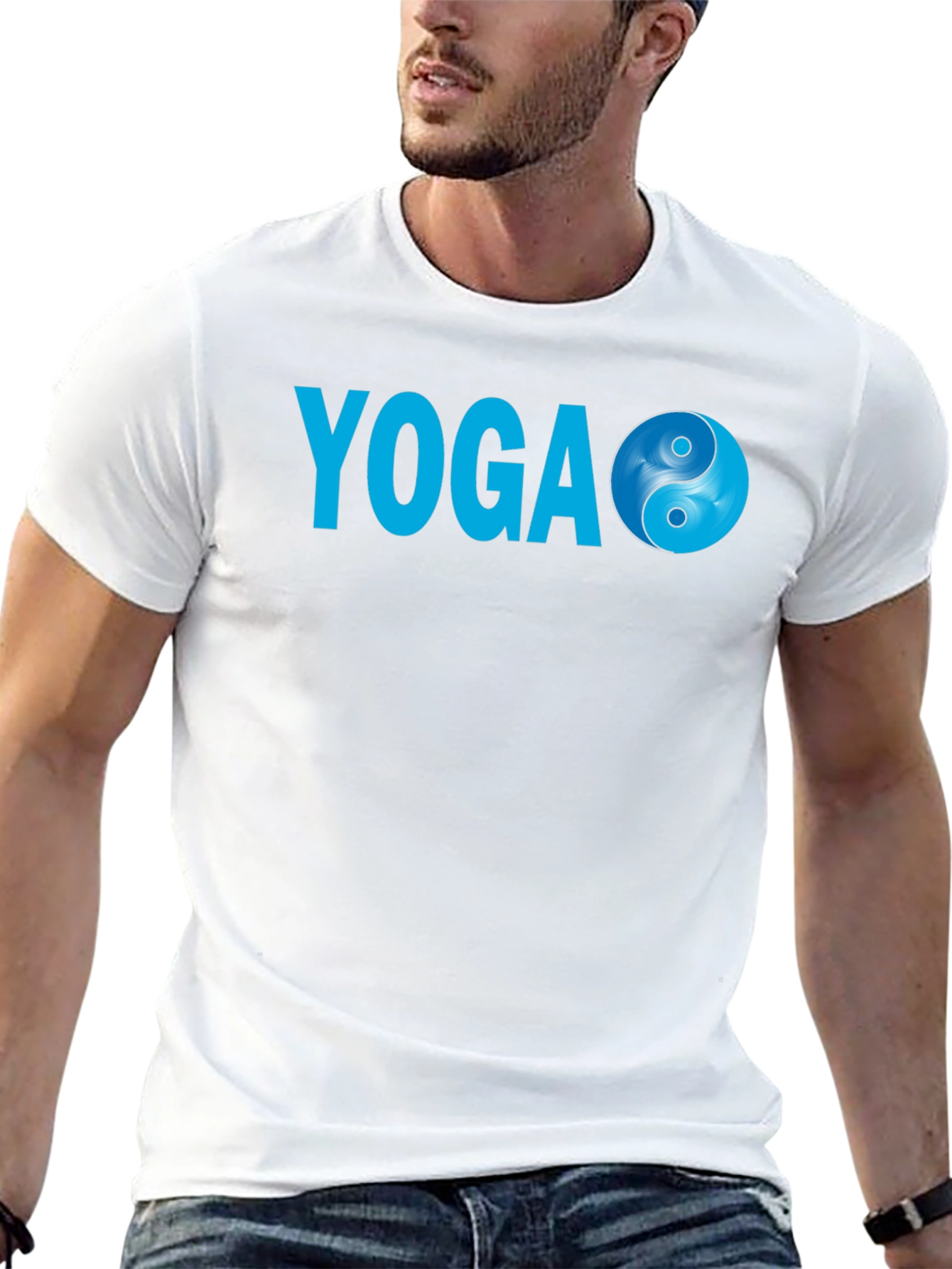 Yoga Yin Yang Graphic T-Shirt