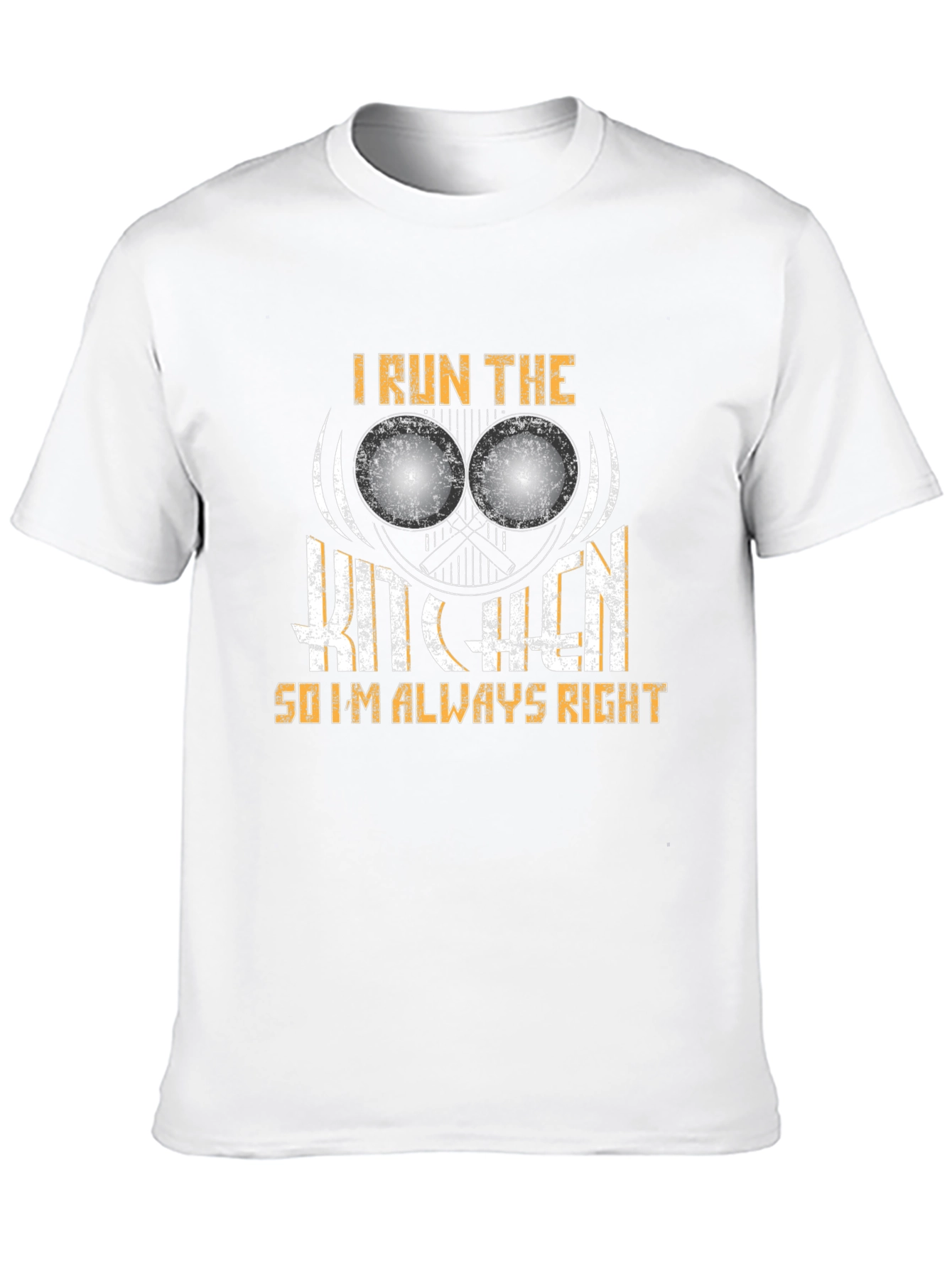 I Run The Kitchen T-Shirt - Chef Humor