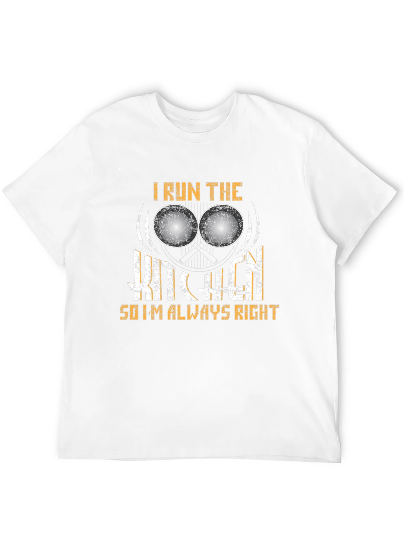I Run The Kitchen T-Shirt - Chef Humor