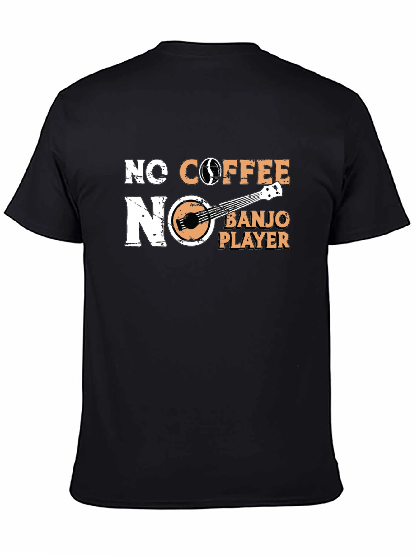 No Coffee No Banjo Player - Graphic Tee