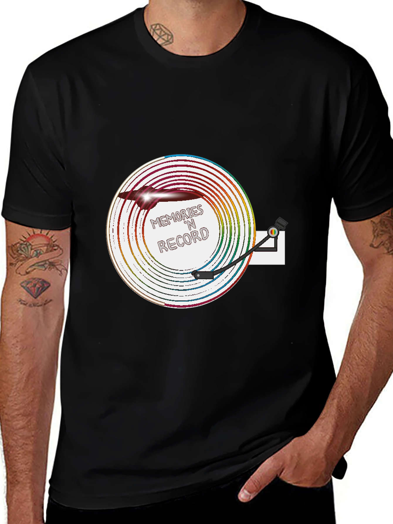 Memories N Record Graphic Tee