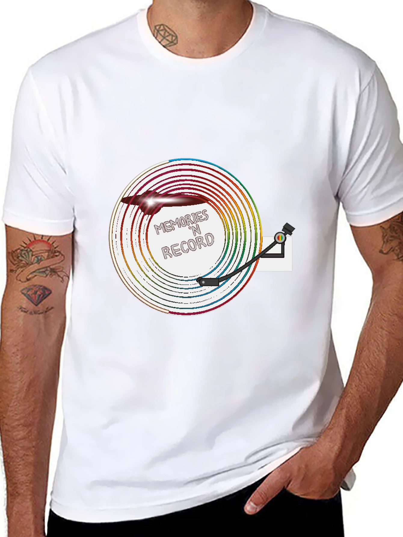 Memories N Record Graphic Tee