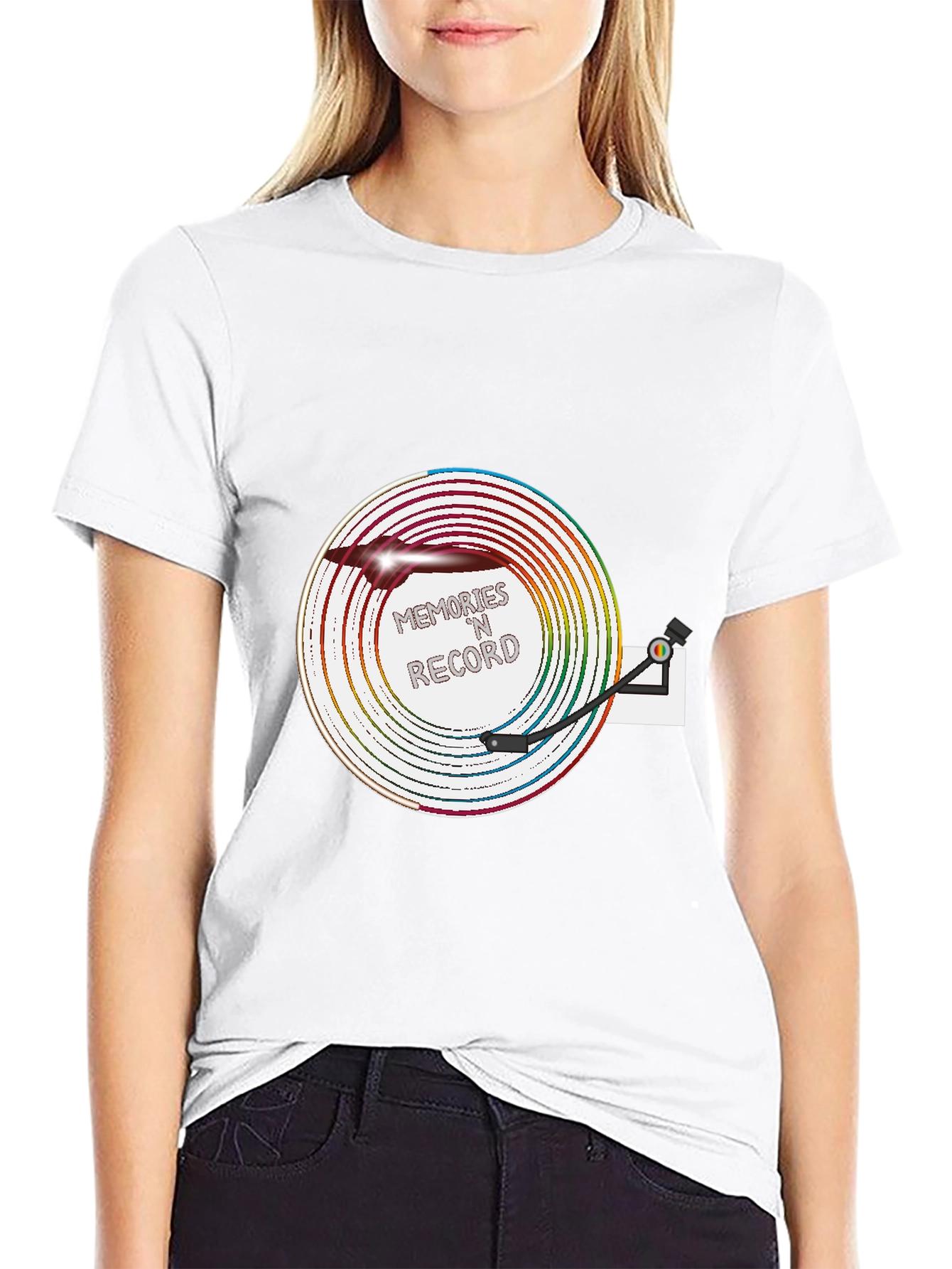 Memories N Record Graphic Tee