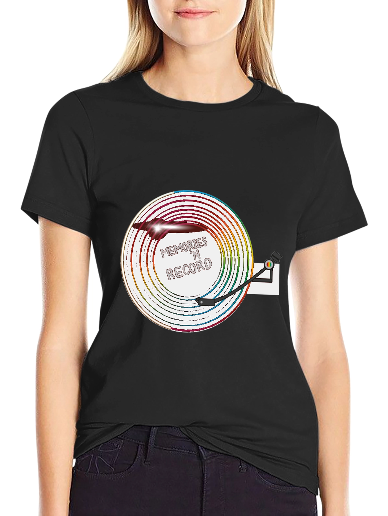 Memories N Record Graphic Tee
