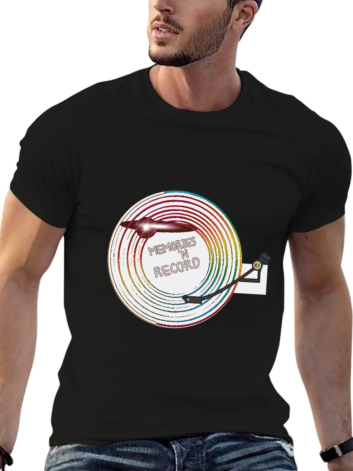 Memories N Record Graphic Tee