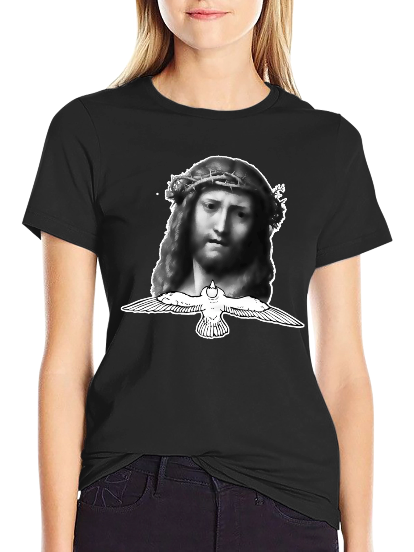 Jesus Dove Graphic T-Shirt