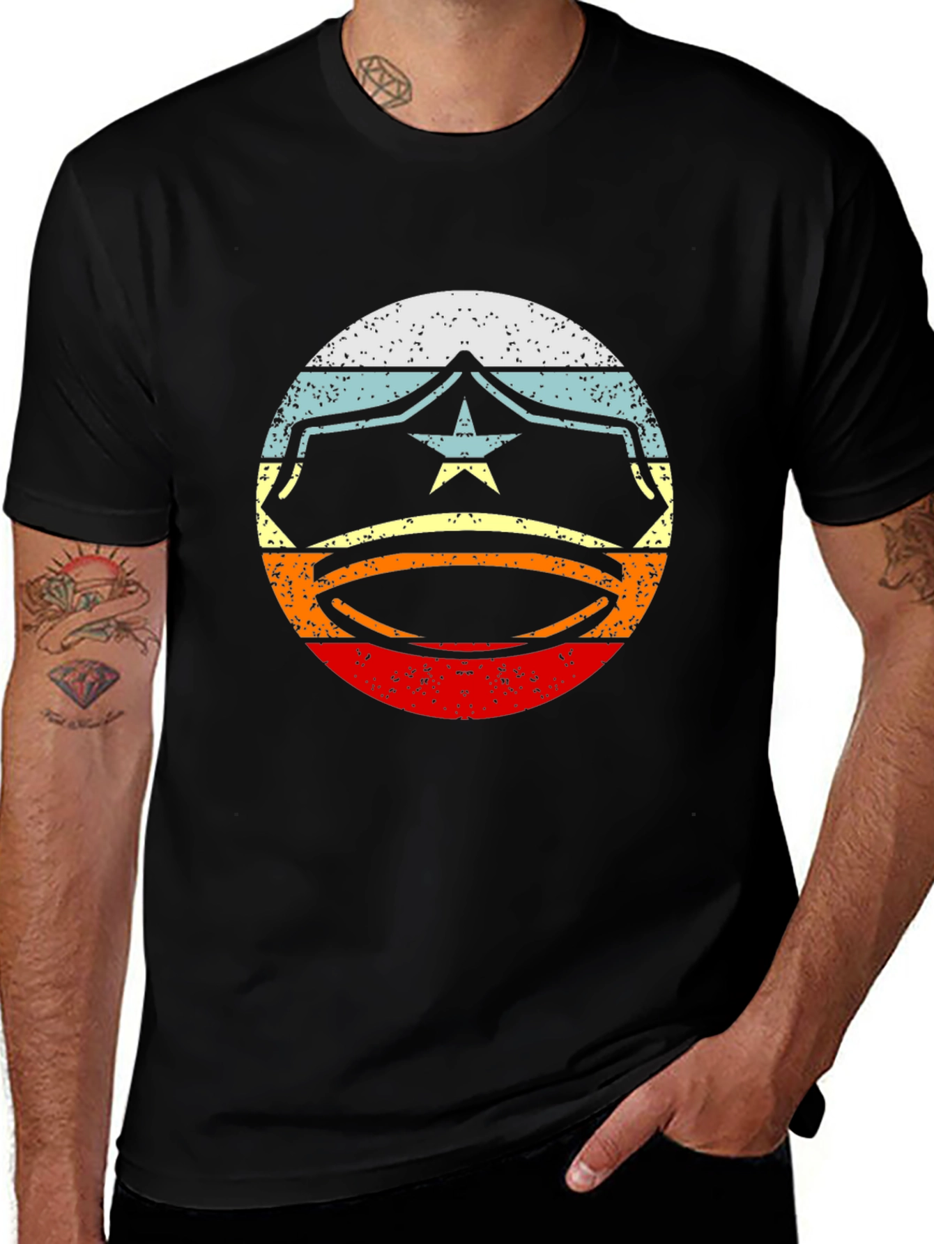 Retro Style Graphic Tee