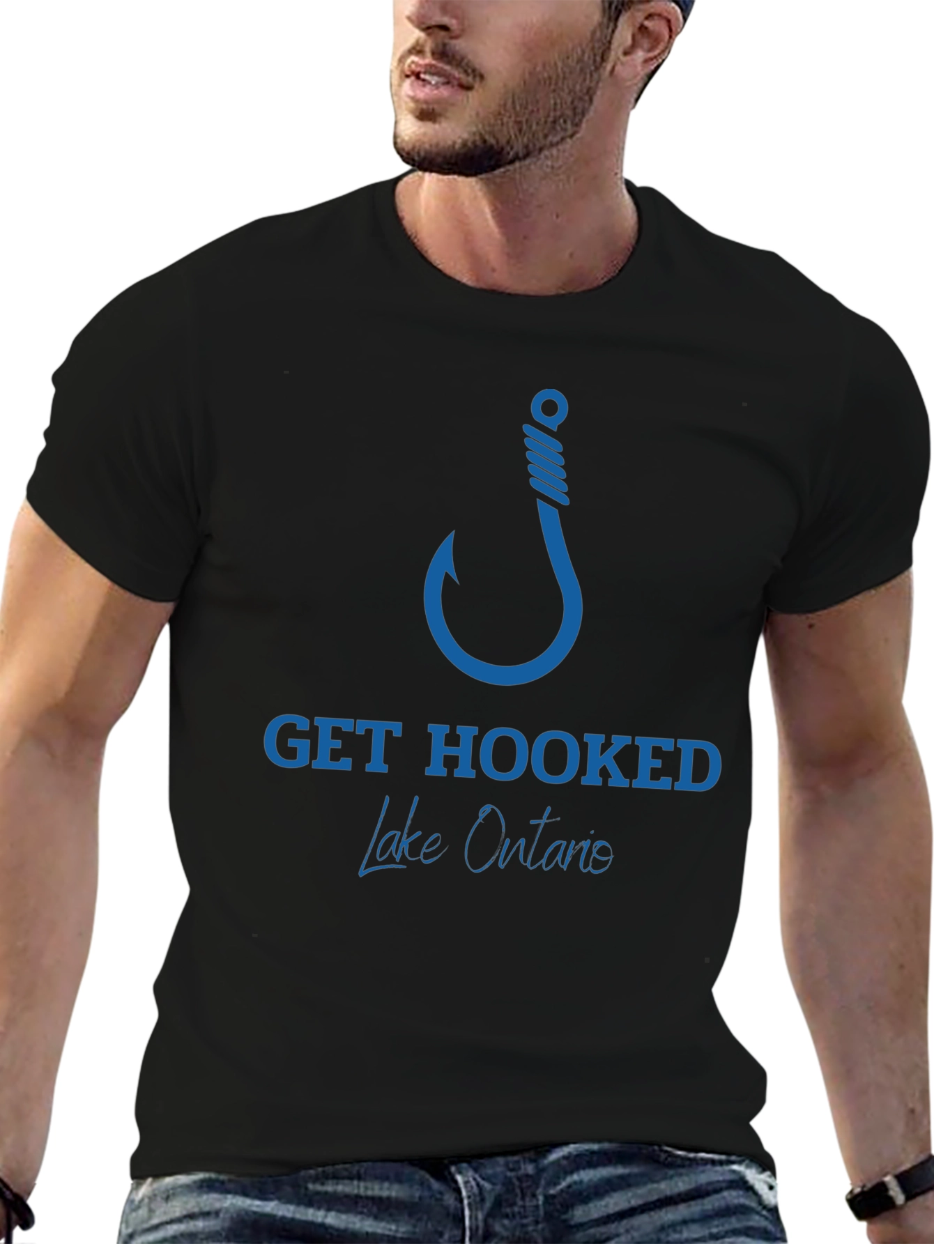 Get Hooked Lake Ontario T-Shirt