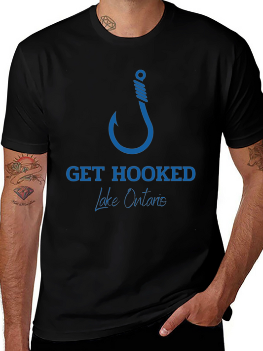 Get Hooked Lake Ontario T-Shirt