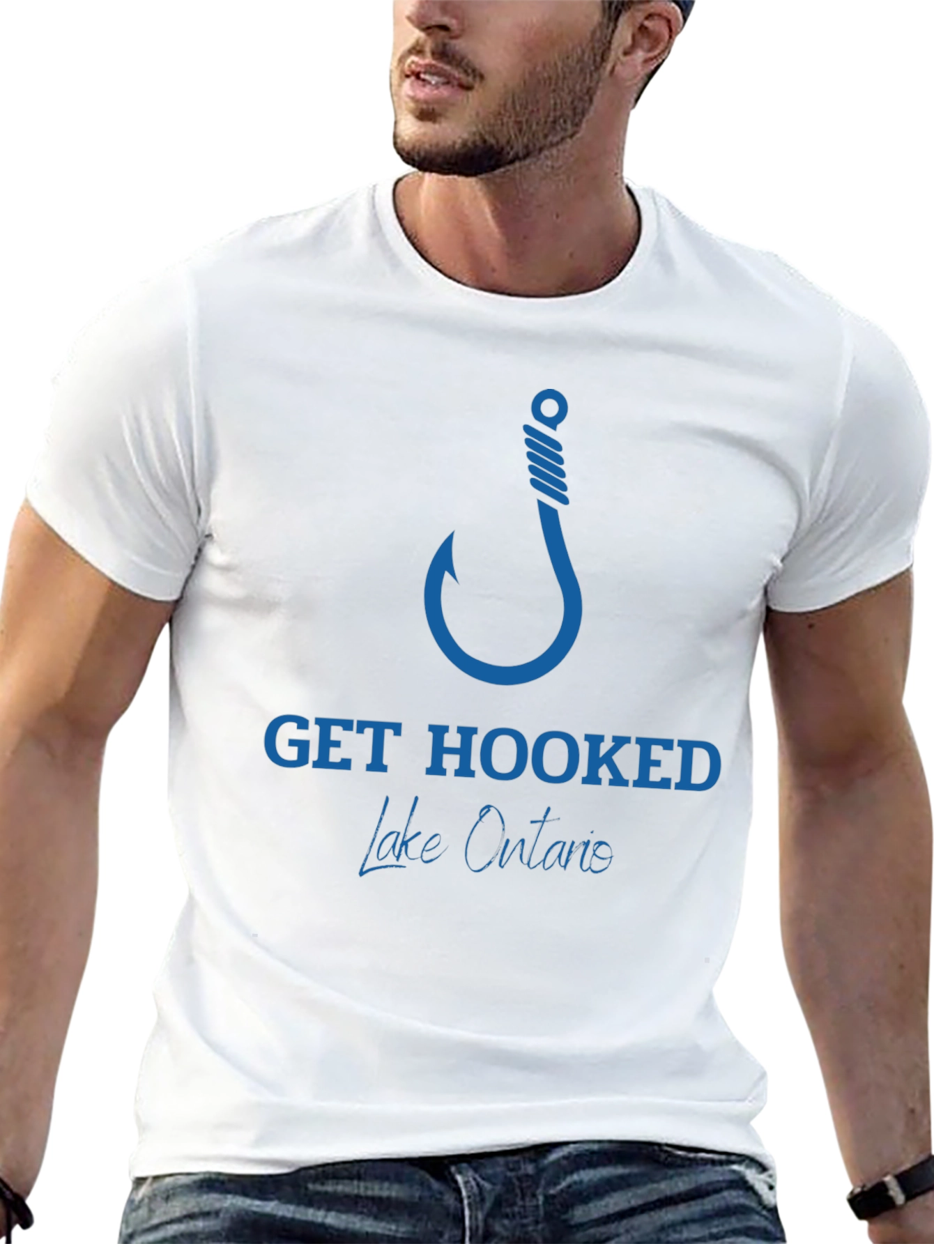 Get Hooked Lake Ontario T-Shirt
