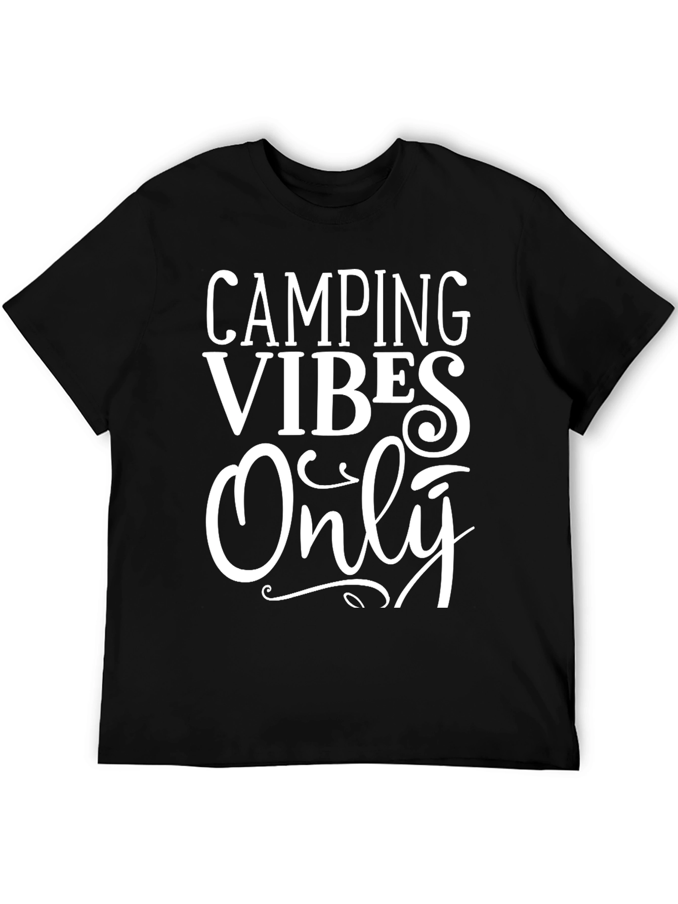 Camping Vibes Only Graphic Tee