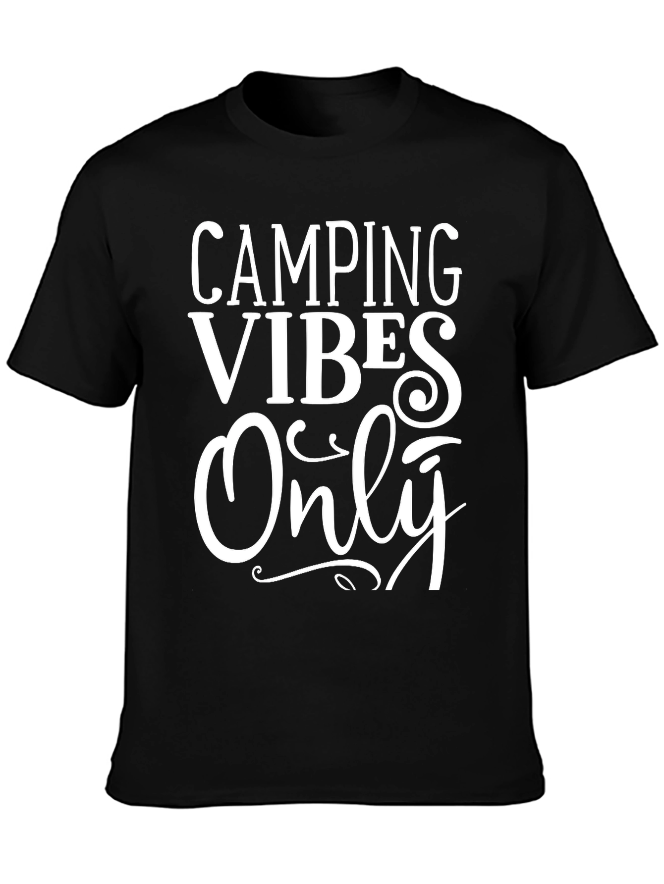 Camping Vibes Only Graphic Tee