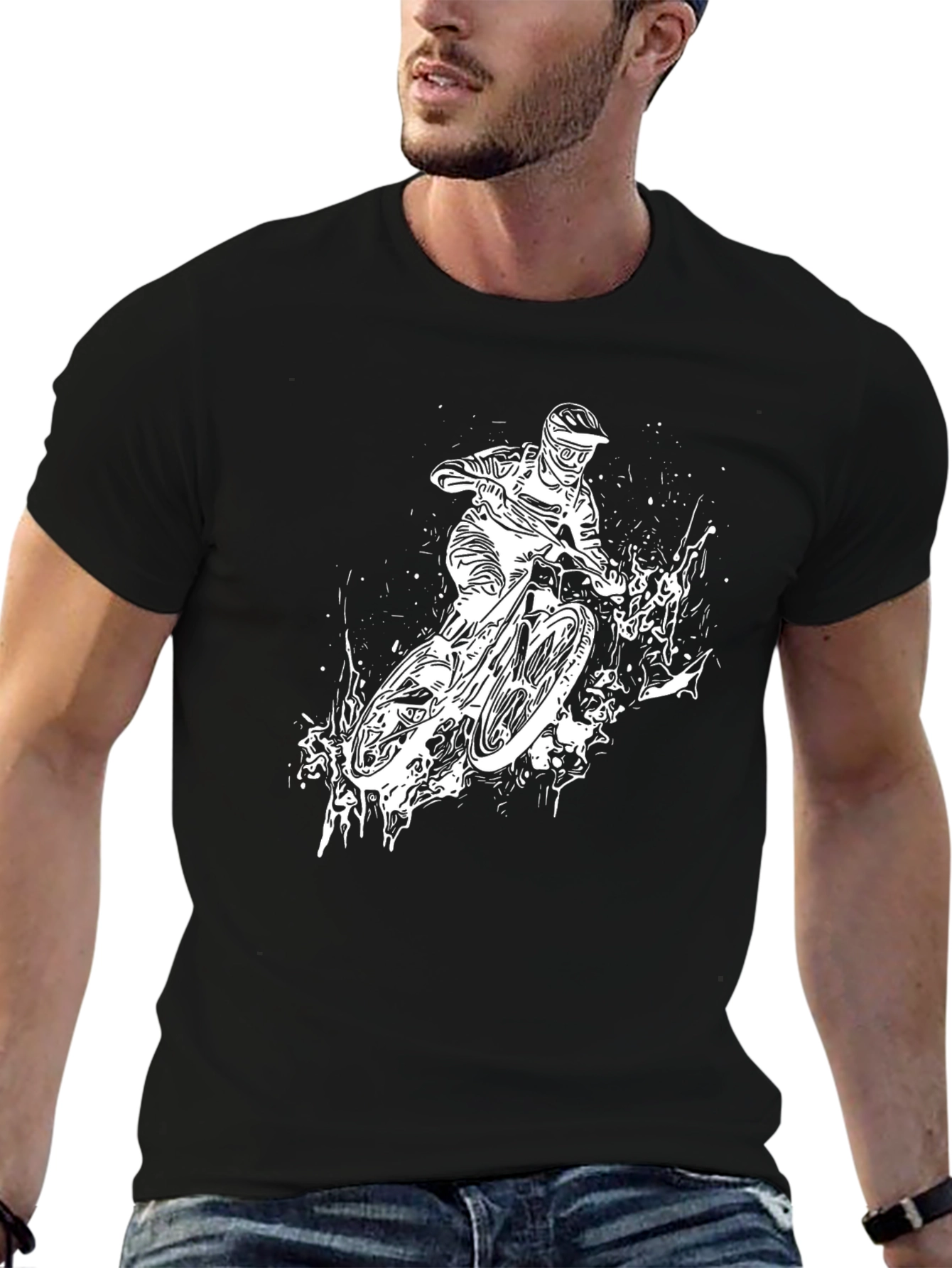 Mountain Bike Graphic T-Shirt