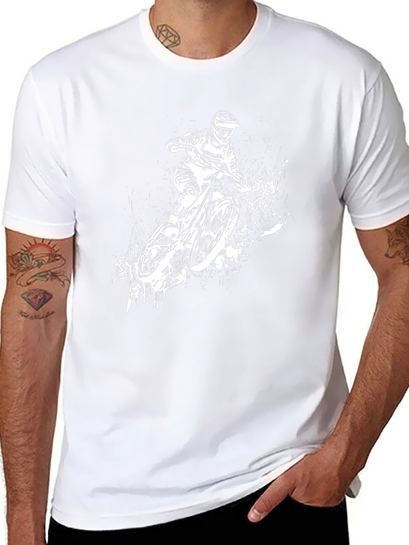 Mountain Bike Graphic T-Shirt