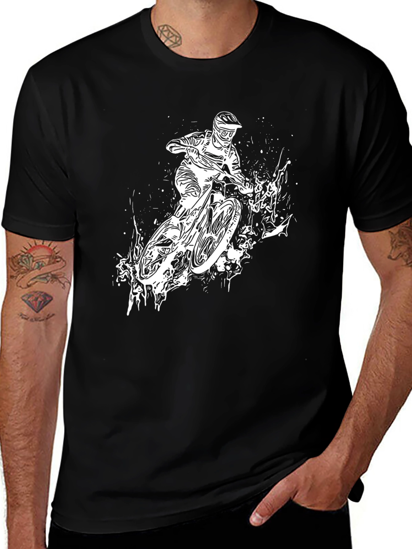 Mountain Bike Graphic T-Shirt