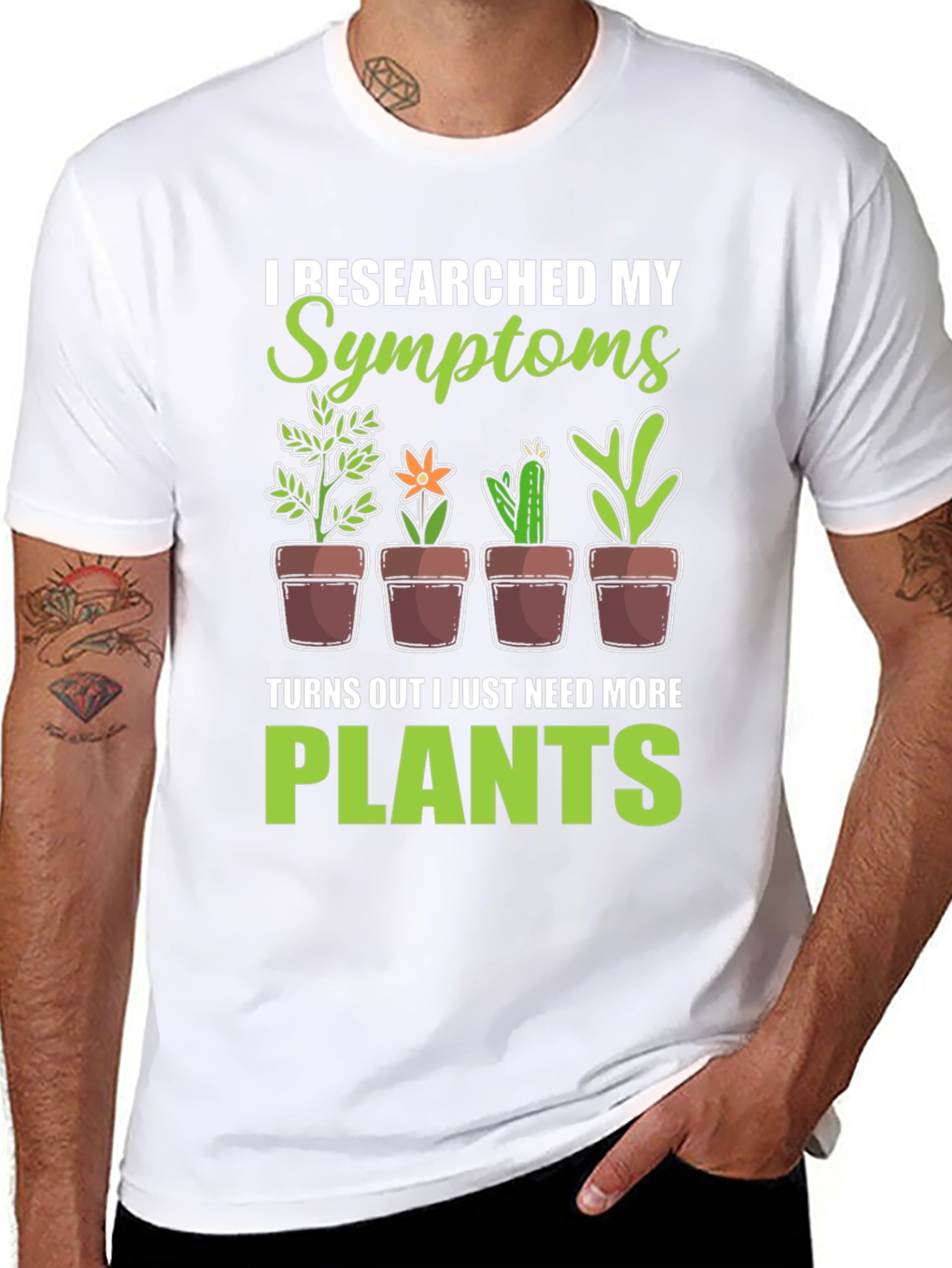 More Plants T-Shirt Funny Gardening Tee