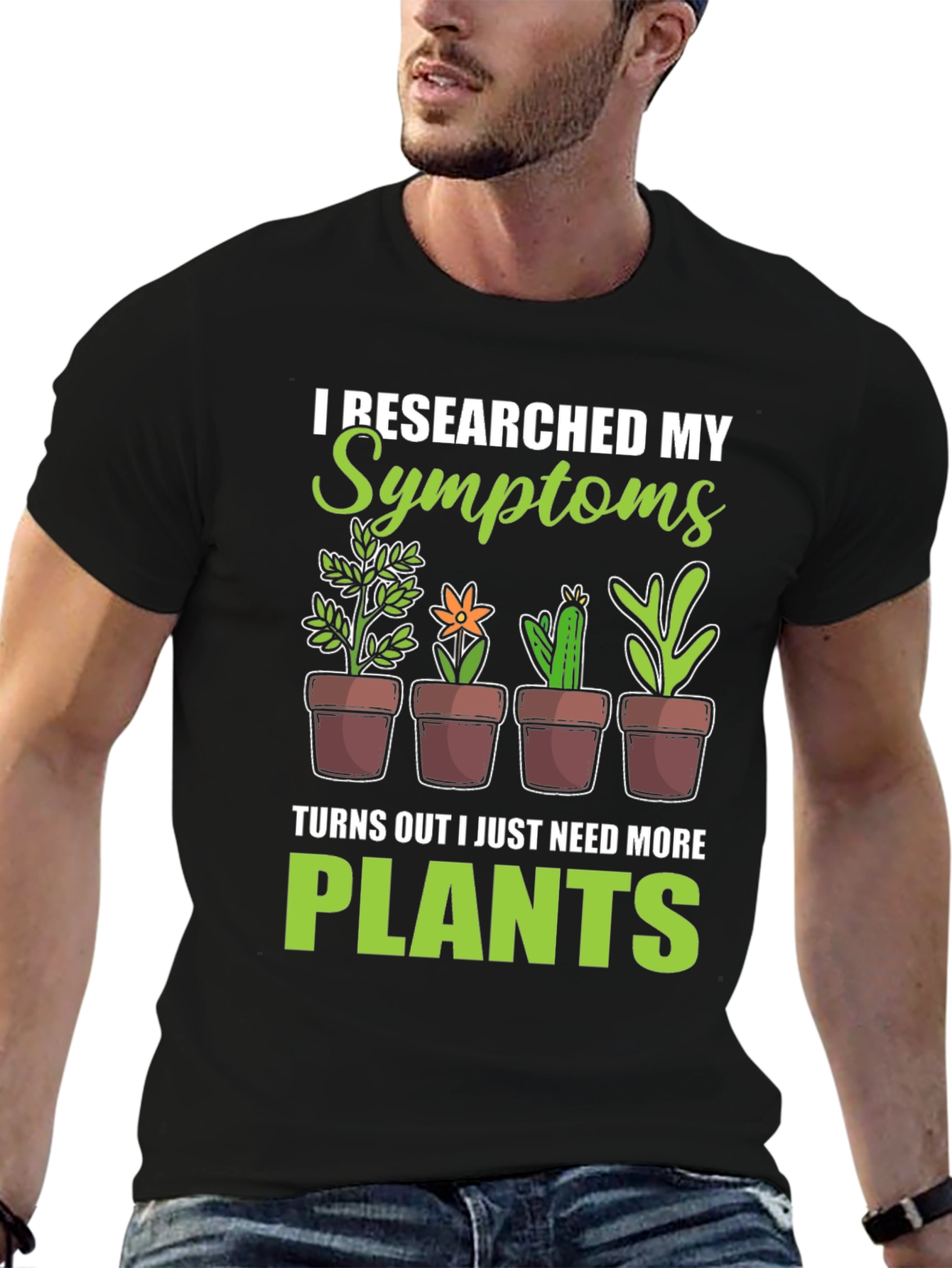 More Plants T-Shirt Funny Gardening Tee