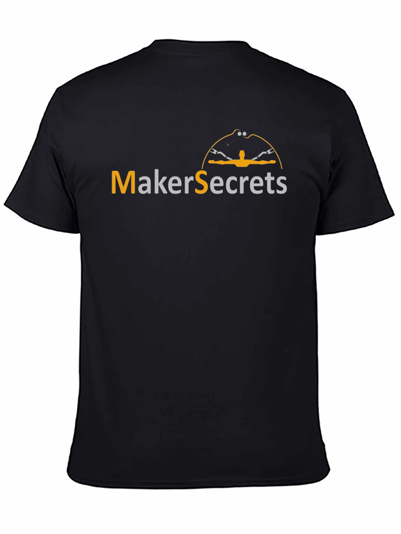 MakerSecrets T-Shirt - Black Cotton Blend