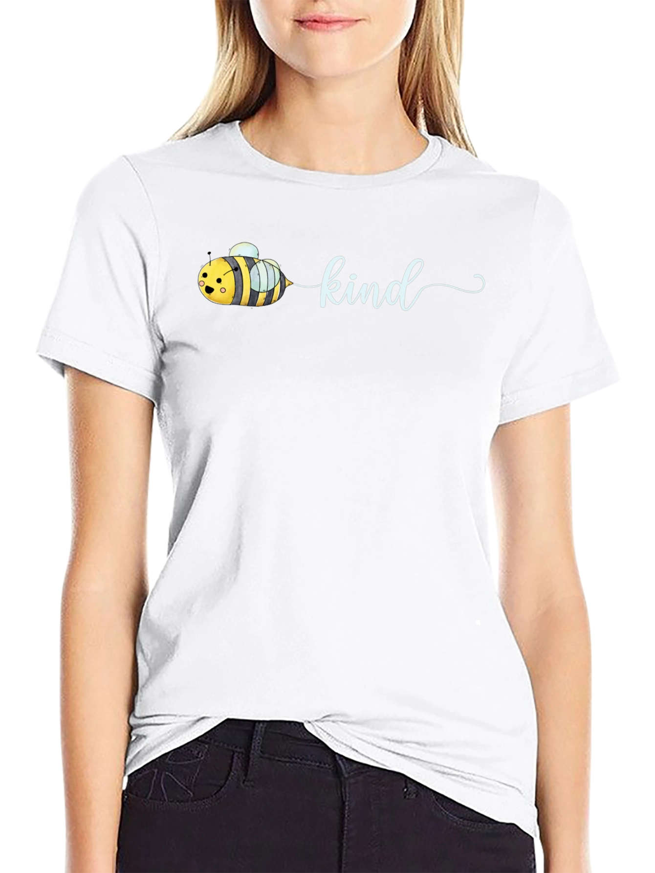 Bee Kind Graphic Tee - Soft Cotton Unisex T-Shirt