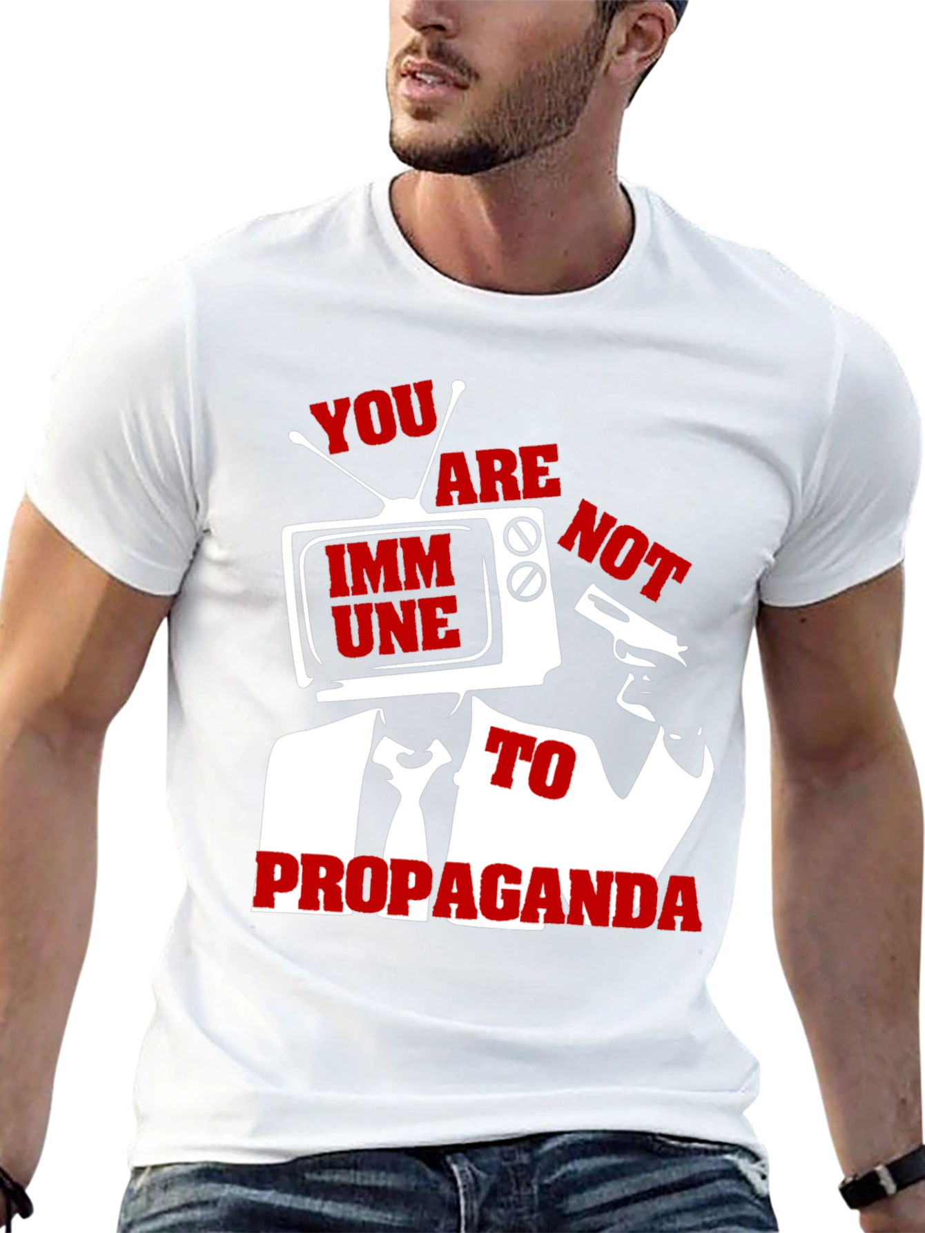 You Are Not Immune Propaganda T-Shirt