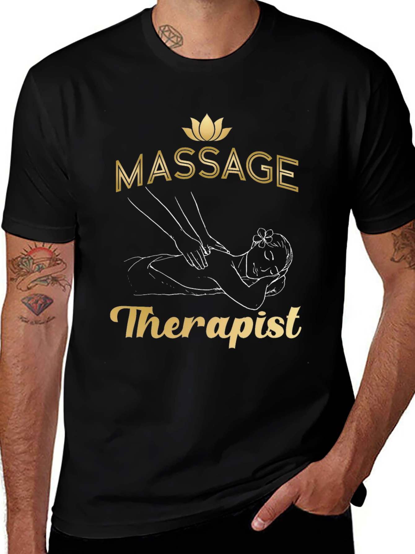 Massage Therapist T-Shirt - Relaxation & Wellness