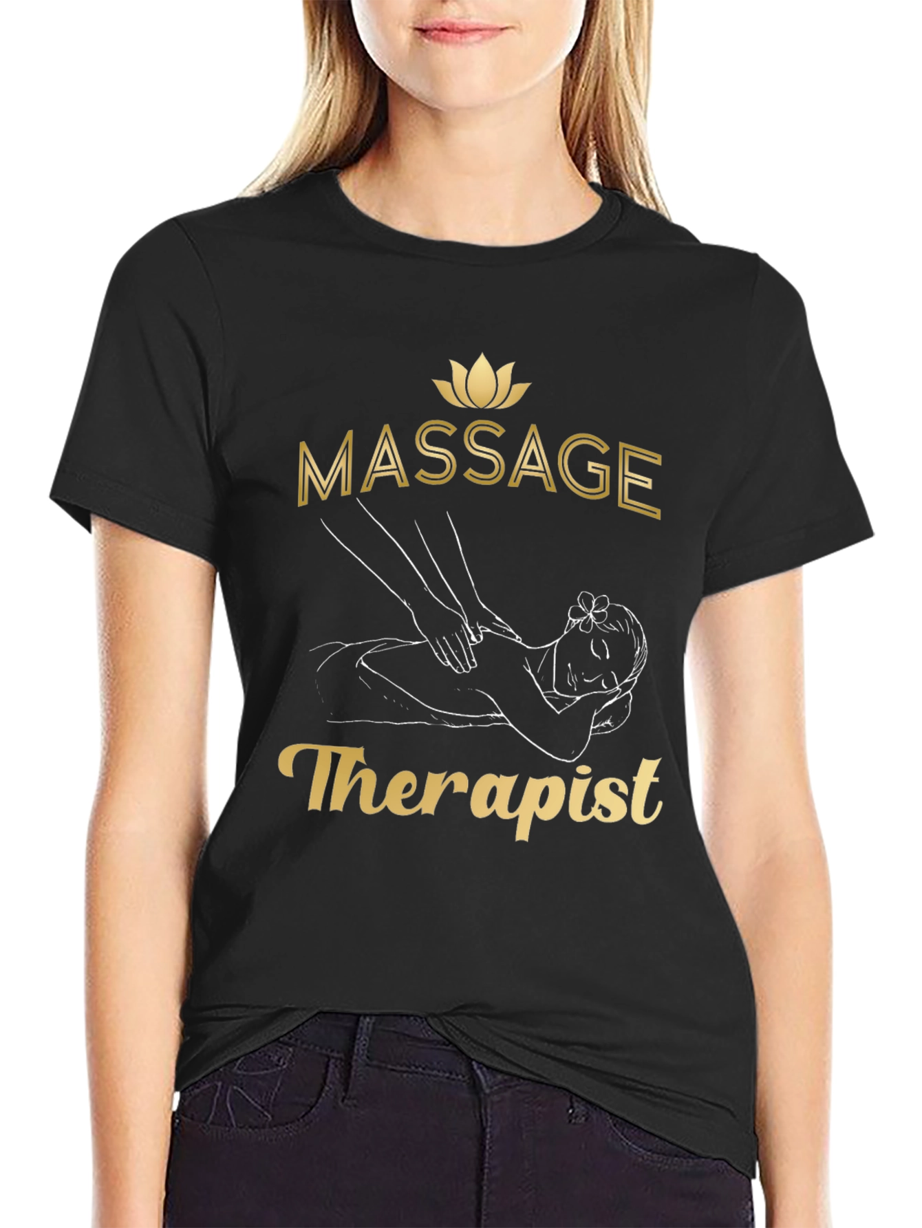 Massage Therapist T-Shirt - Relaxation & Wellness