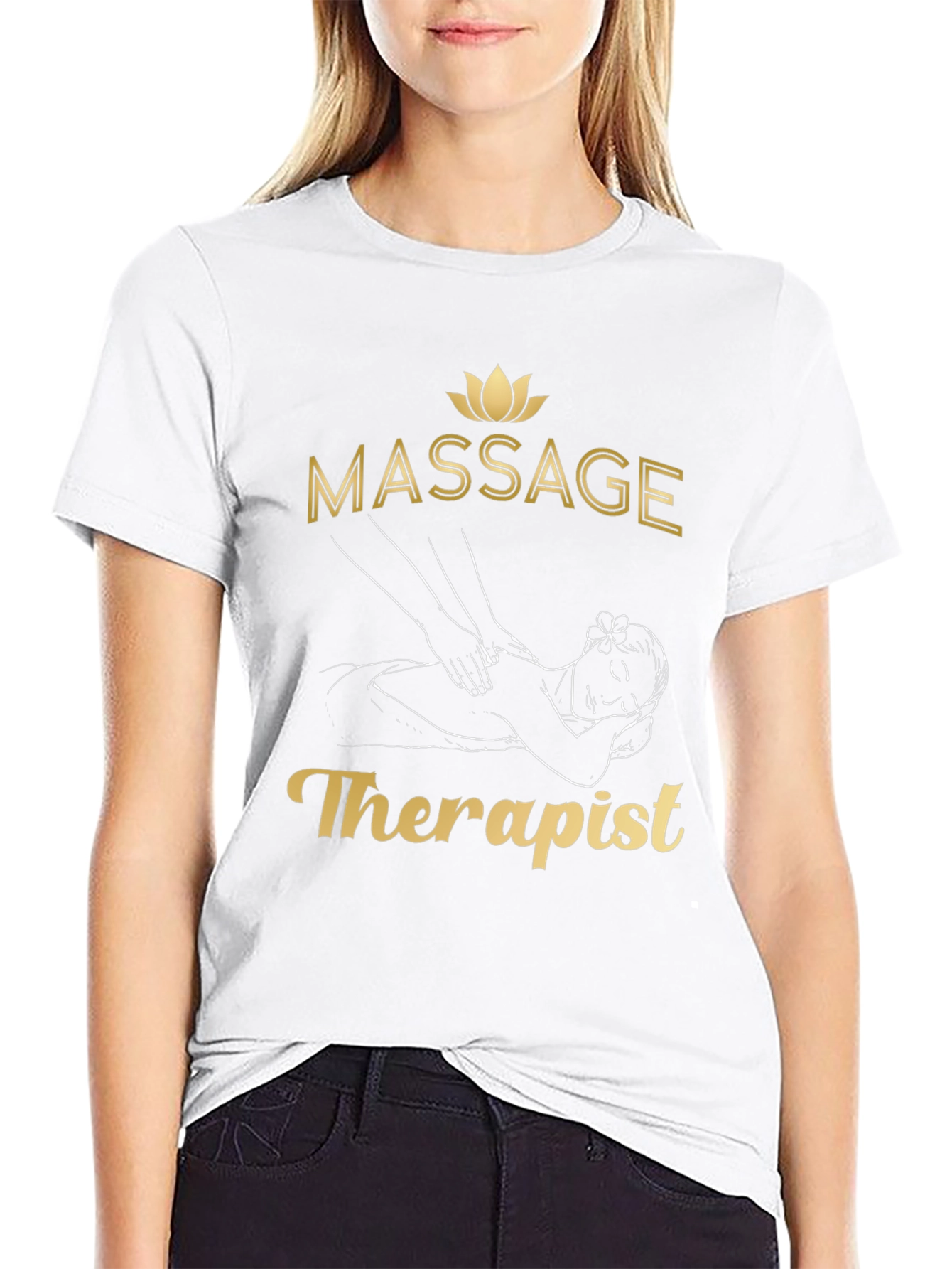 Massage Therapist T-Shirt - Relaxation & Wellness