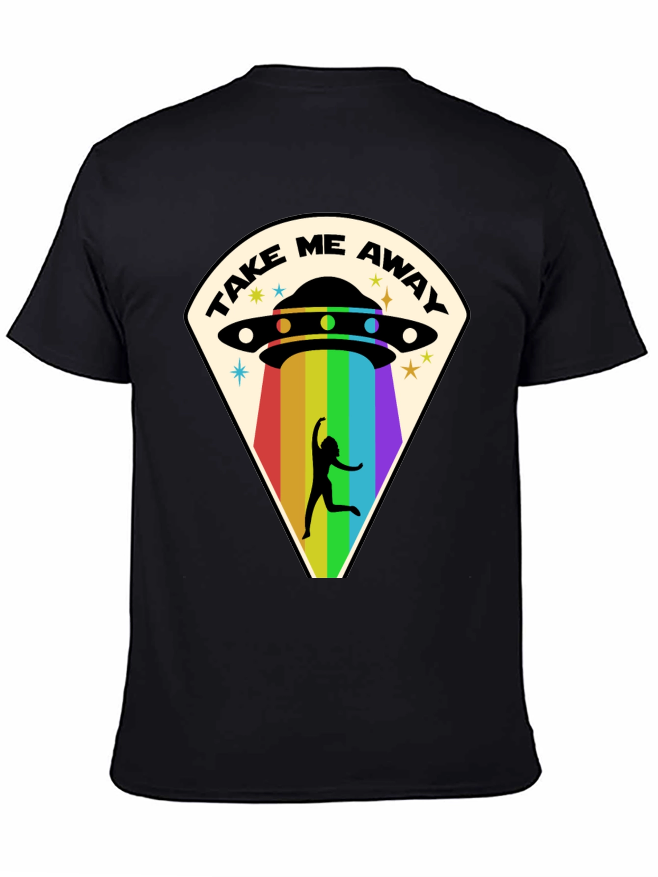 Take Me Away UFO T-Shirt - Alien Abduction Tee