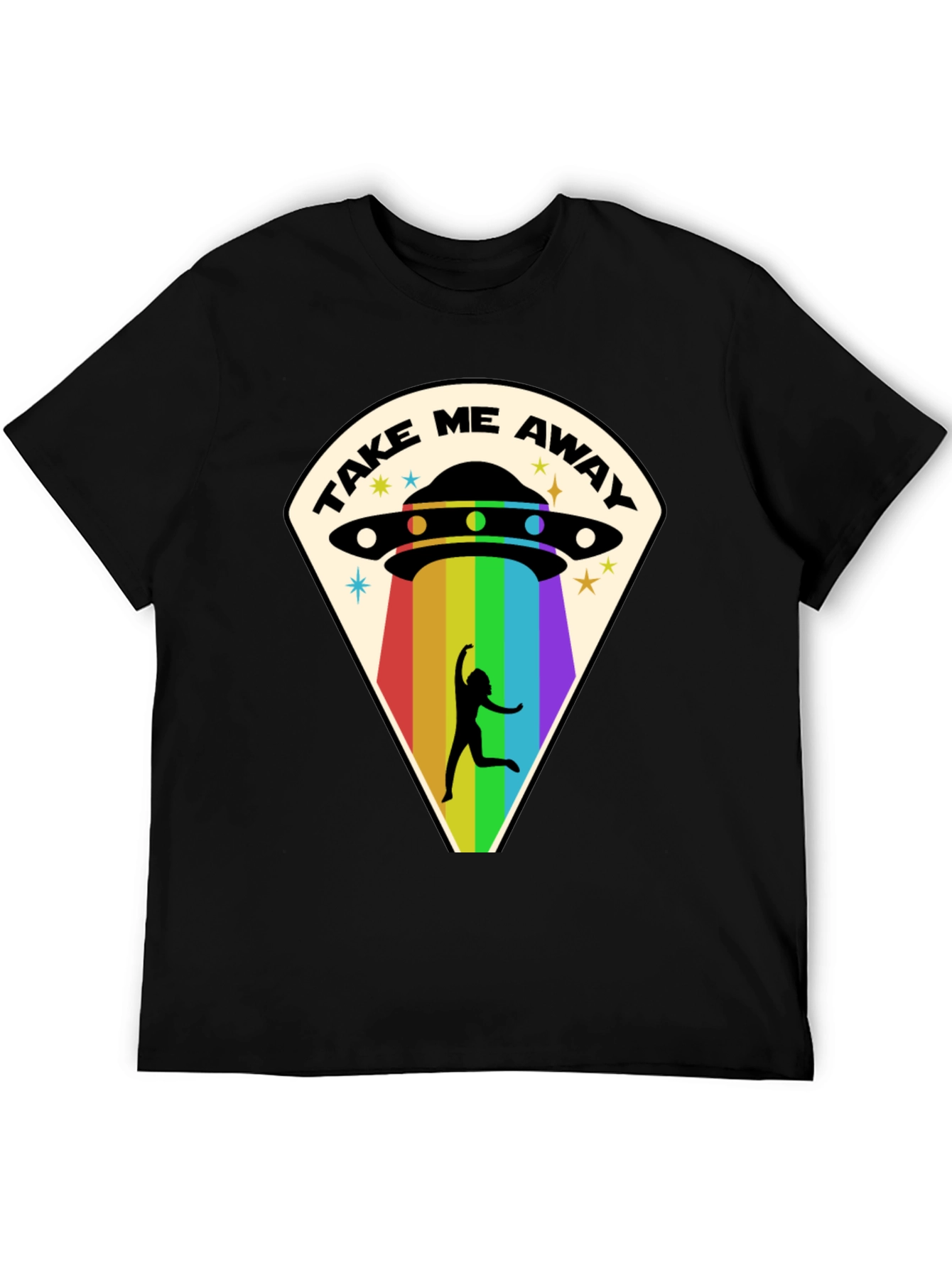 Take Me Away UFO T-Shirt - Alien Abduction Tee