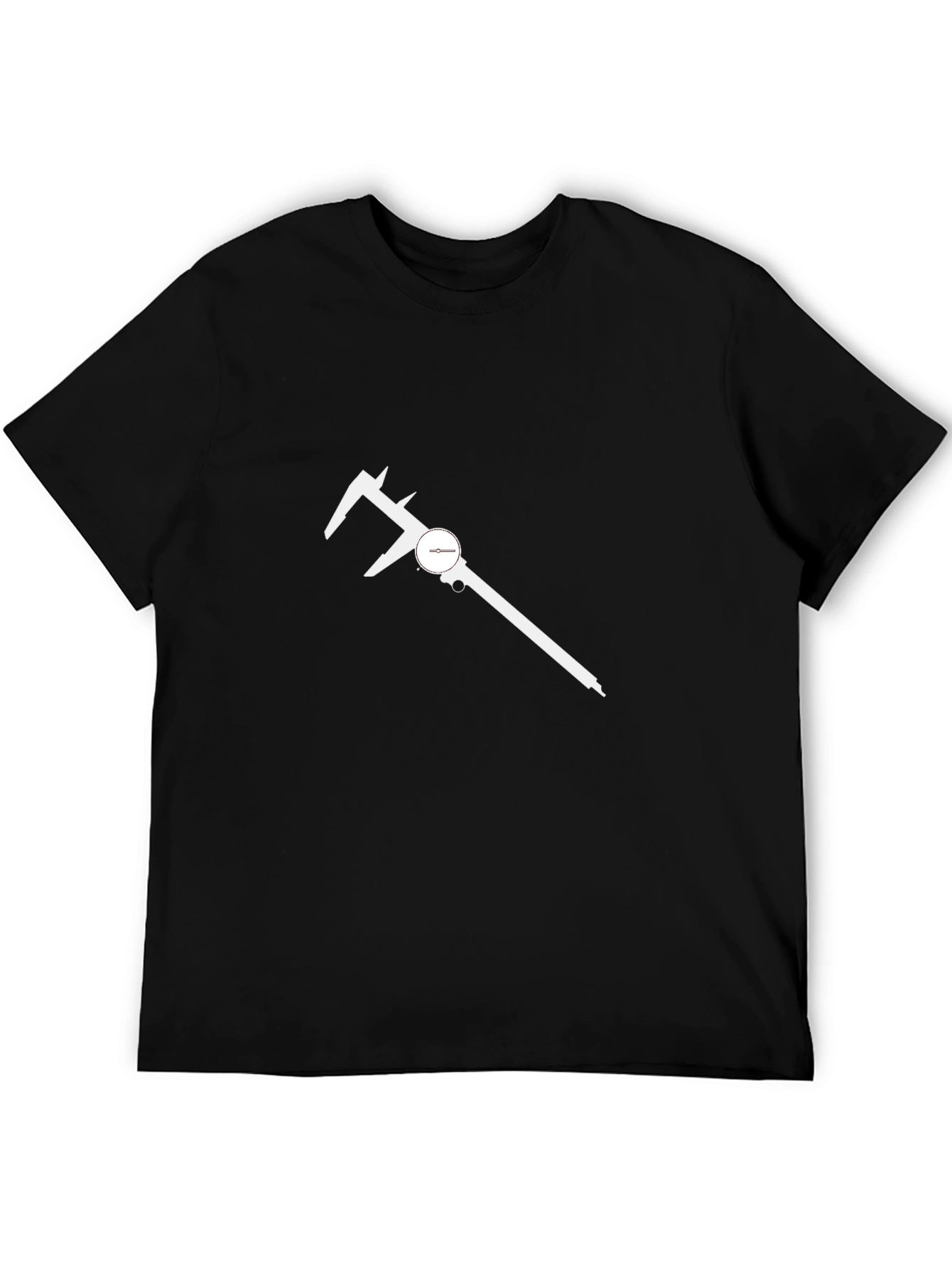 Dial Caliper Graphic Tee - Black