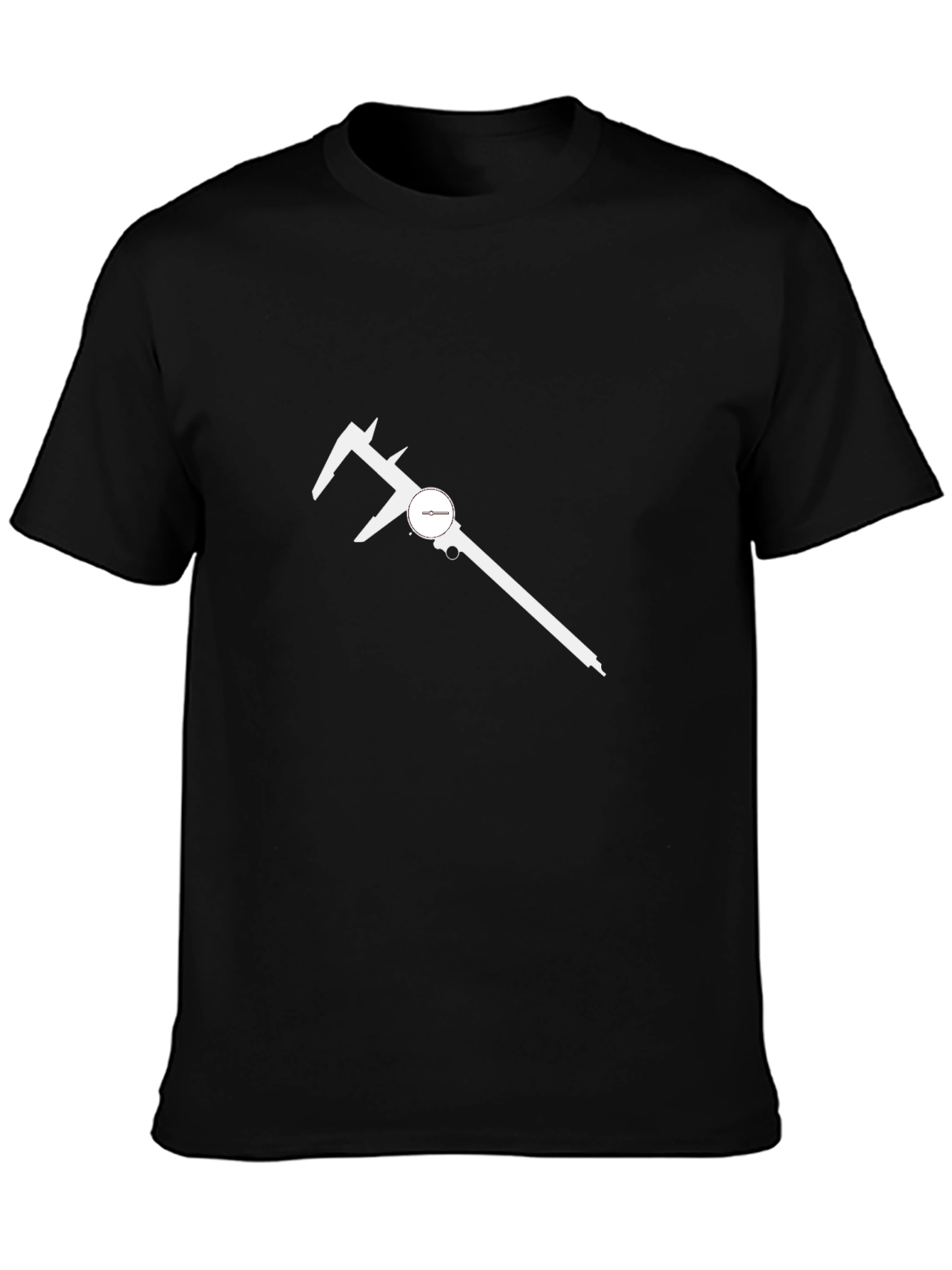 Dial Caliper Graphic Tee - Black