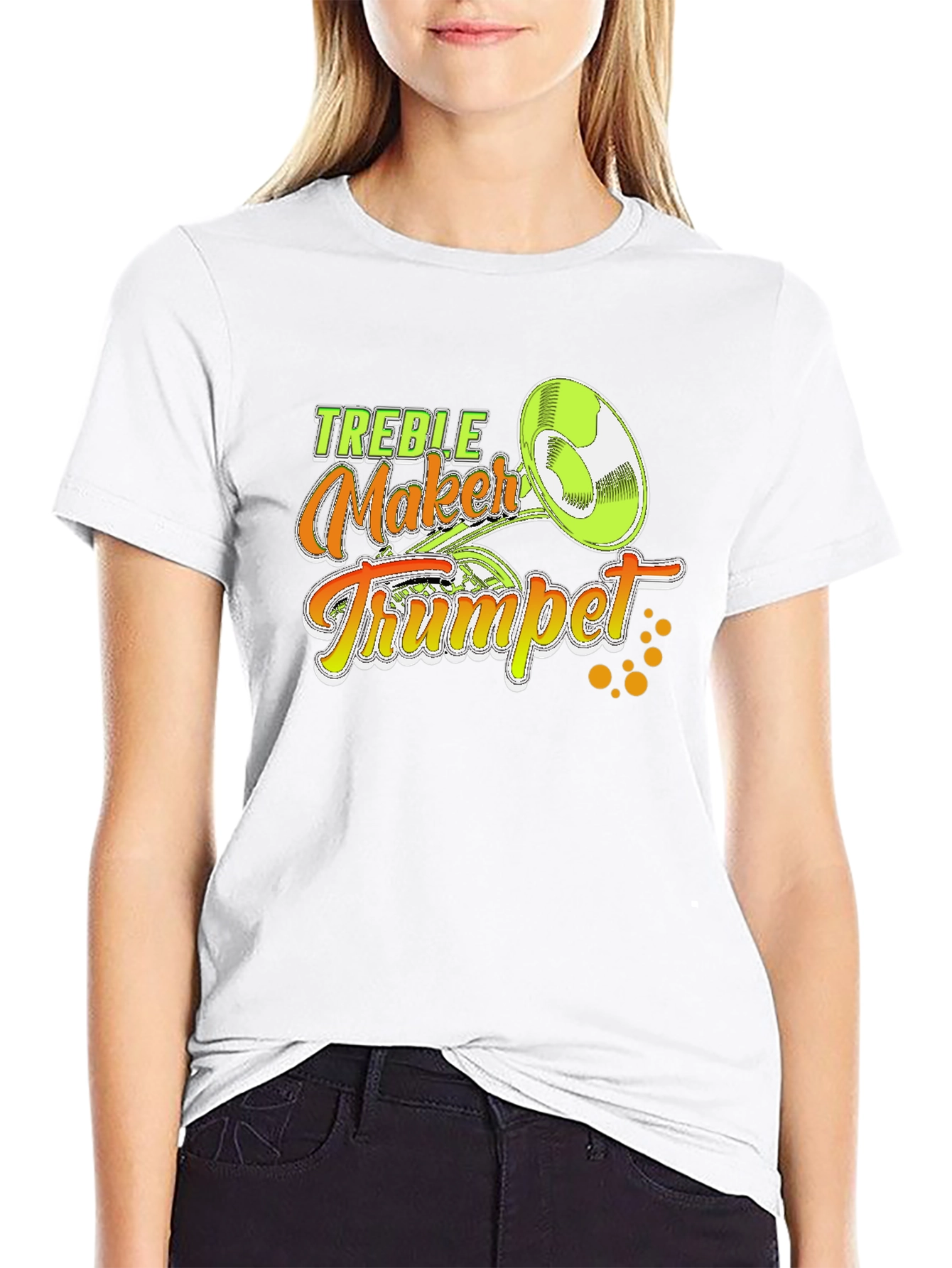 Treble Maker Trumpet T-Shirt - Music Lover Tee