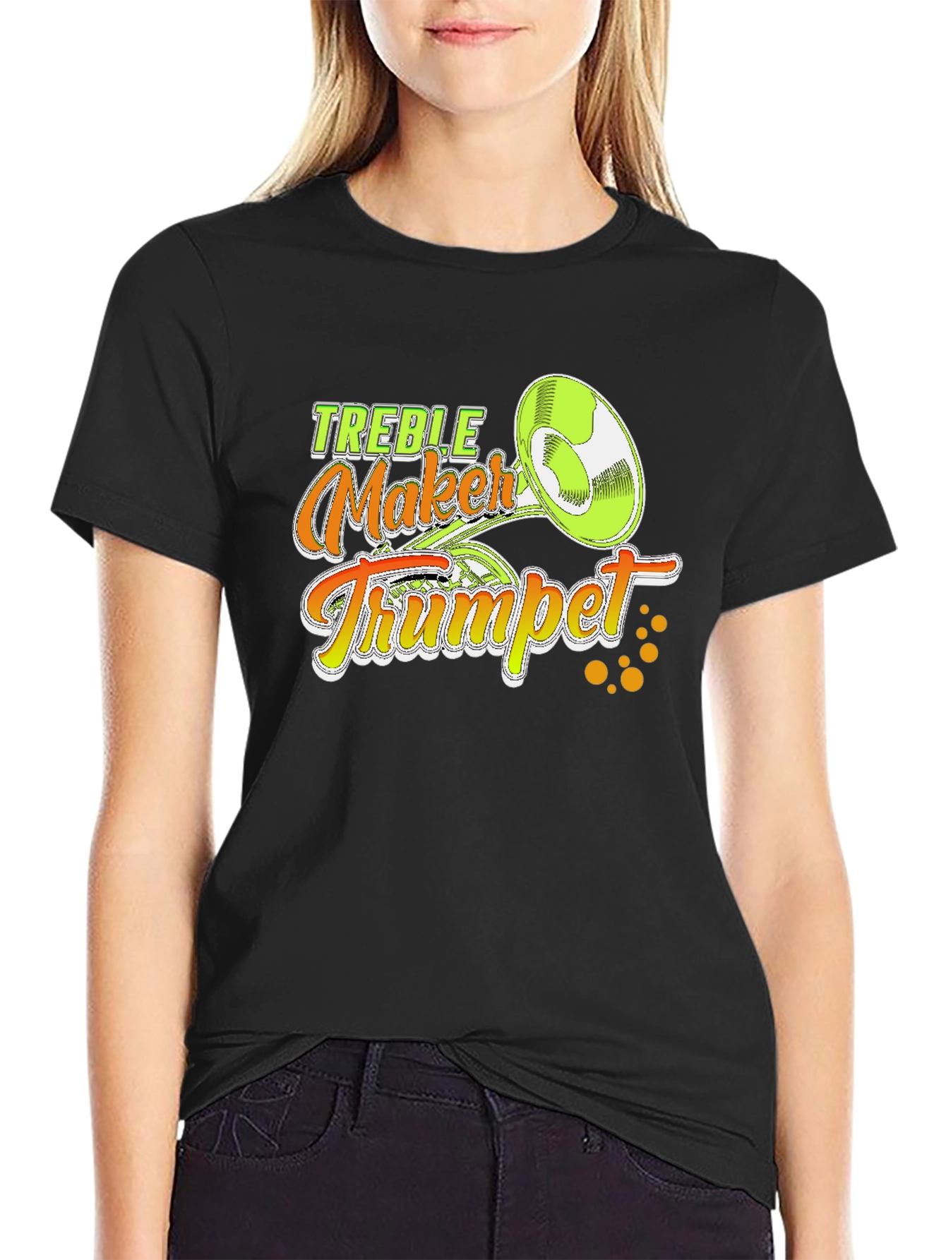 Treble Maker Trumpet T-Shirt - Music Lover Tee