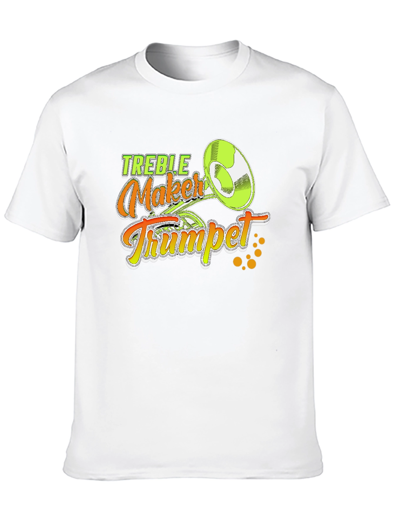 Treble Maker Trumpet T-Shirt - Music Lover Tee