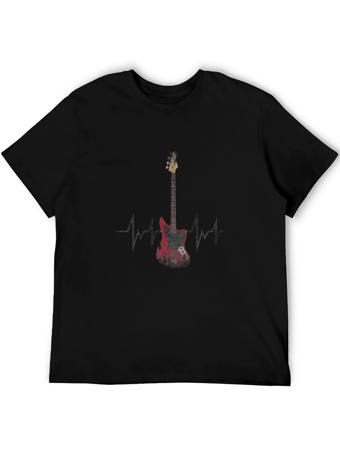 Guitar Heartbeat Graphic Tee