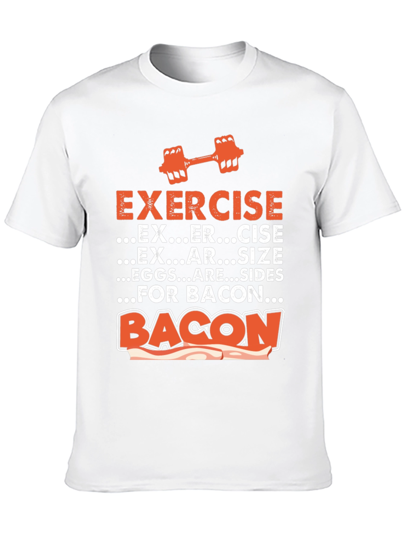 Exercise for Bacon Graphic Tee