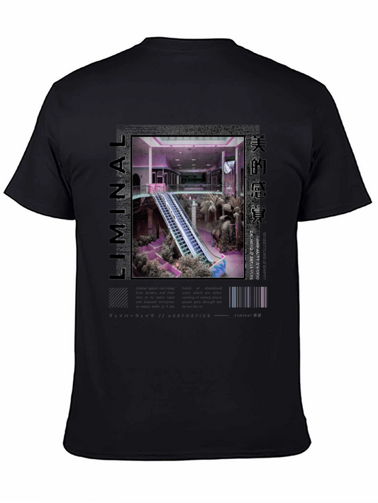 Liminal Aesthetics T-Shirt - Vaporwave Style