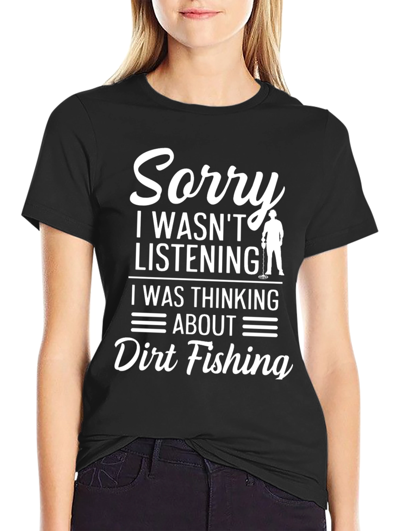 Dirt Fishing Graphic Tee
