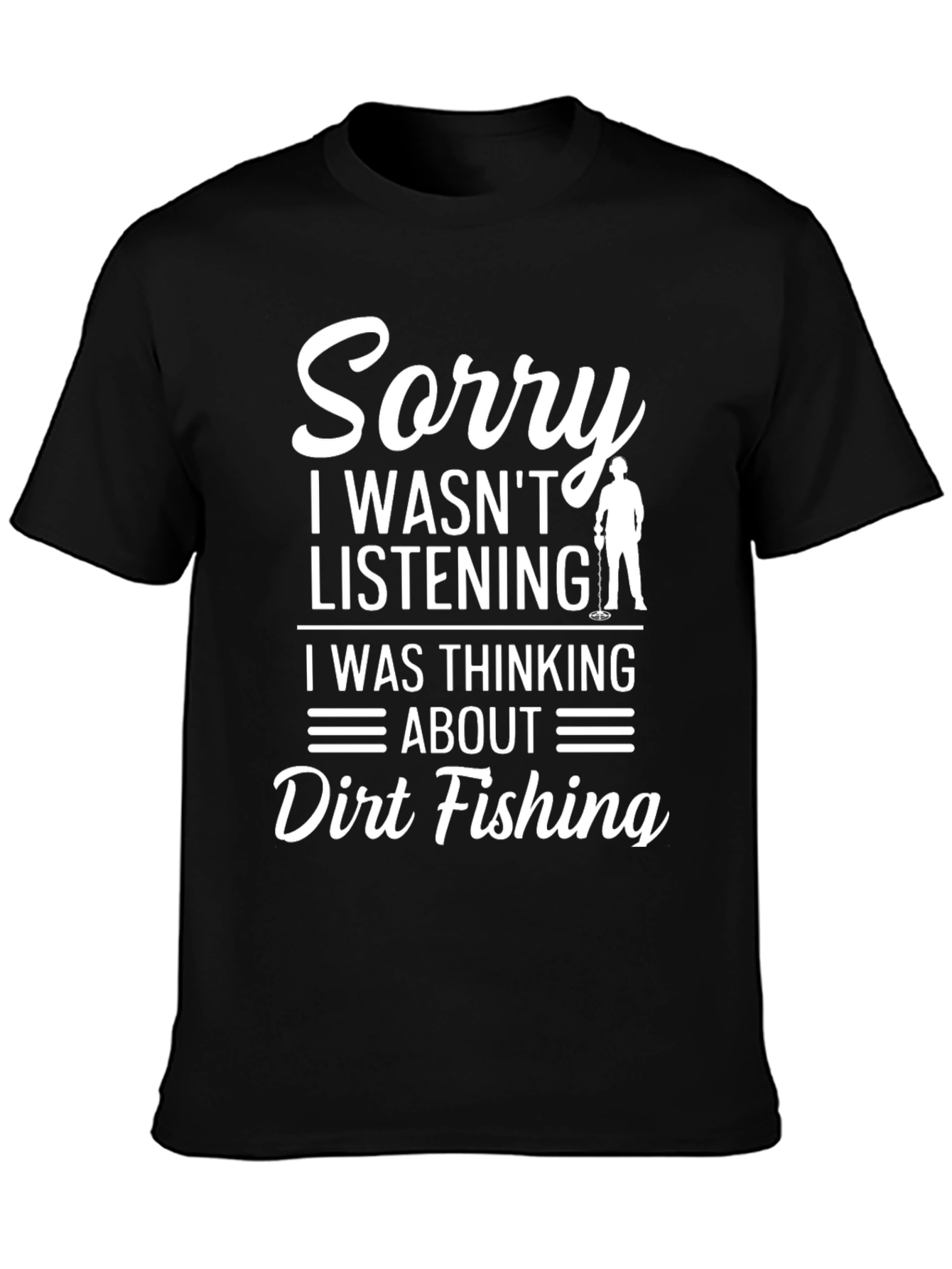 Dirt Fishing Graphic Tee