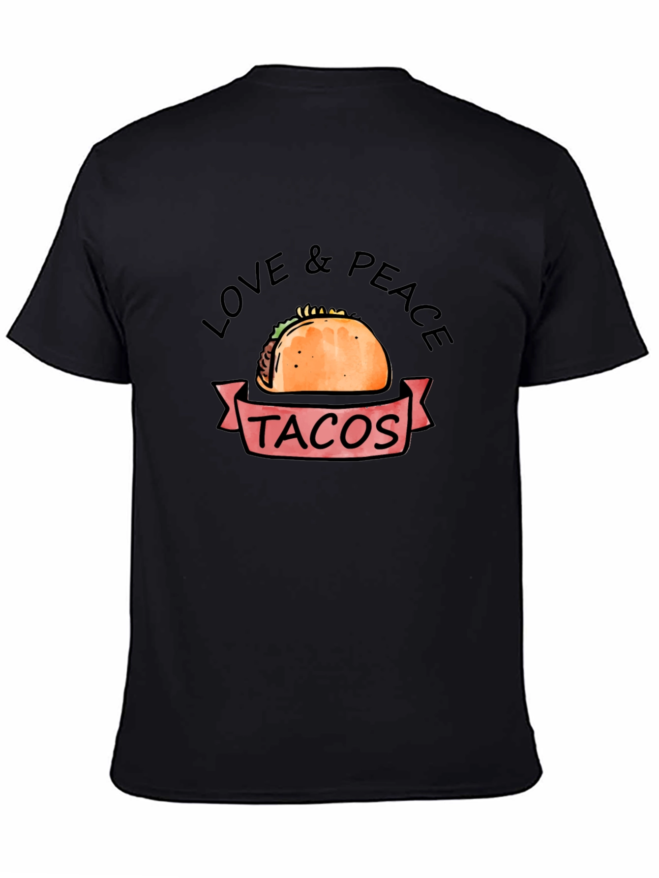 Love & Peace Tacos Graphic T-Shirt