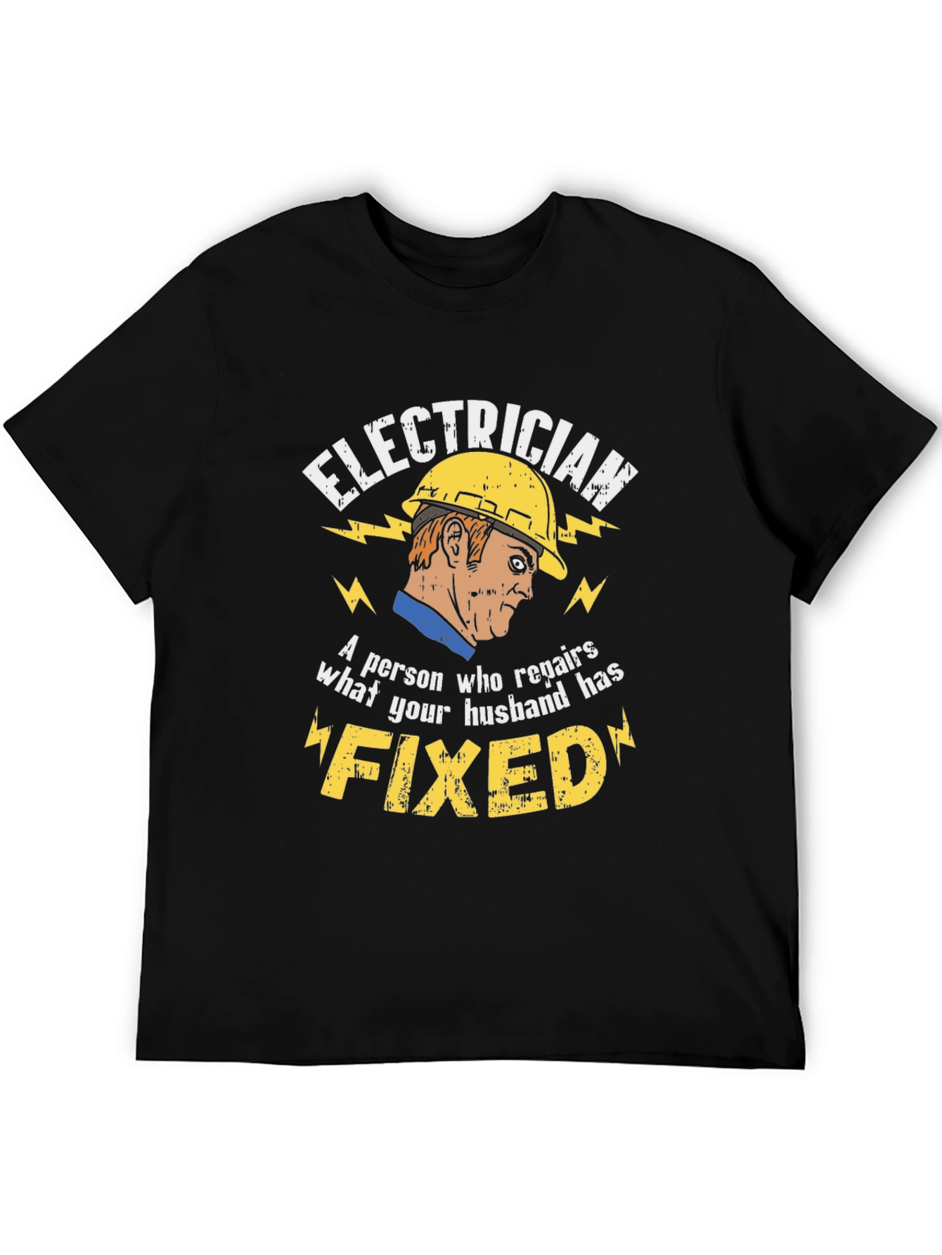 Electrician Humor Graphic T-Shirt