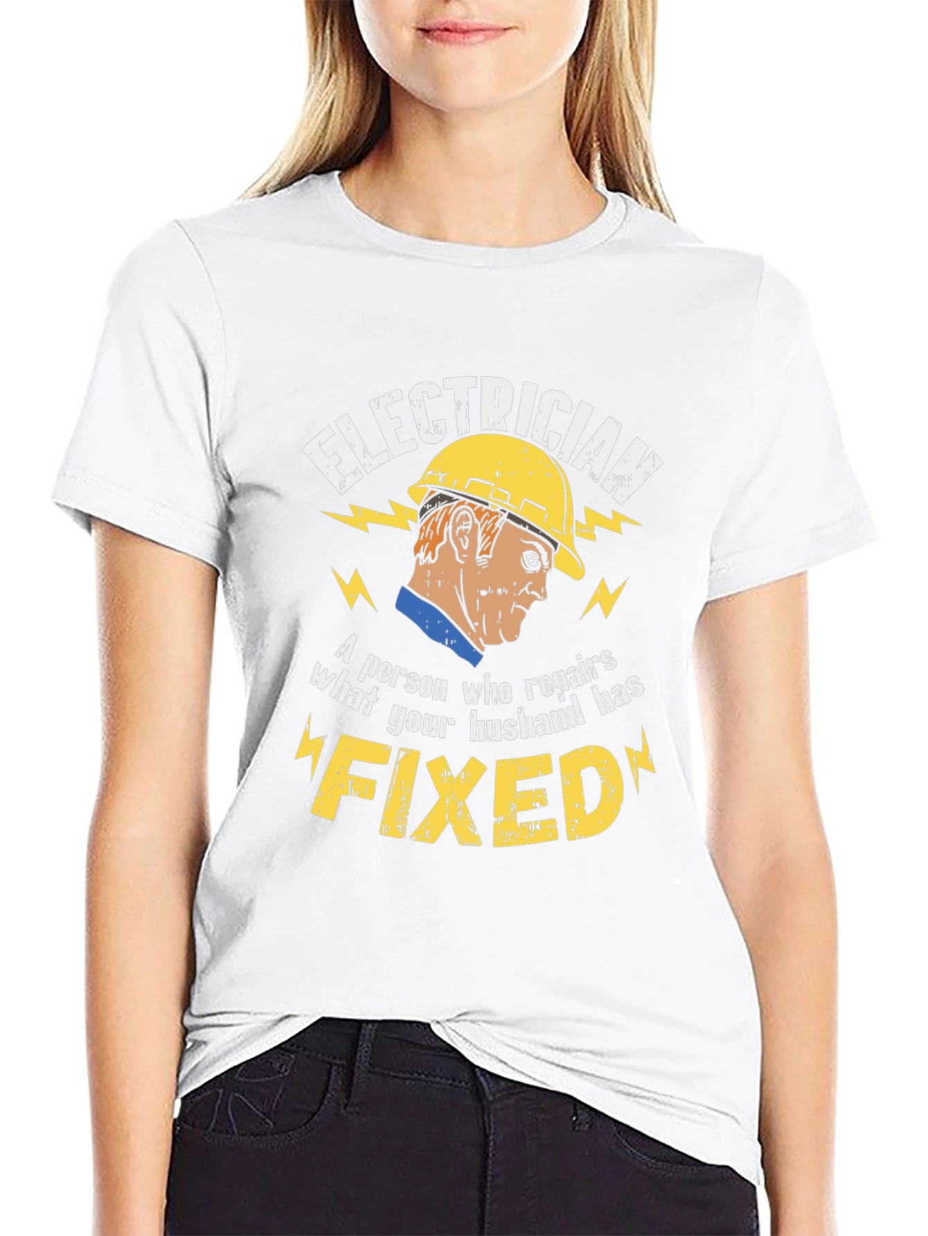 Electrician Humor Graphic T-Shirt