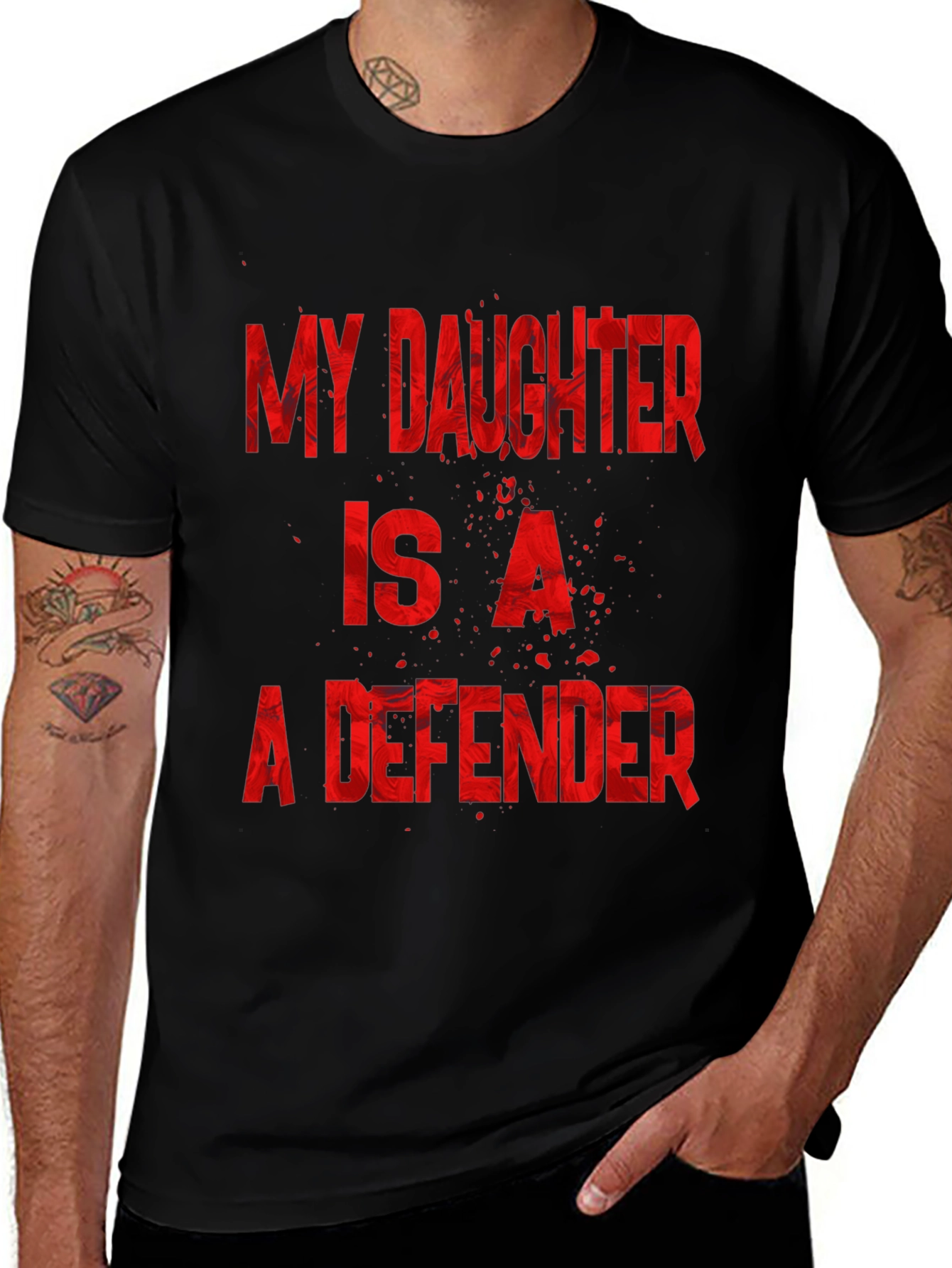 My Daughter is a Defender Graphic Tee