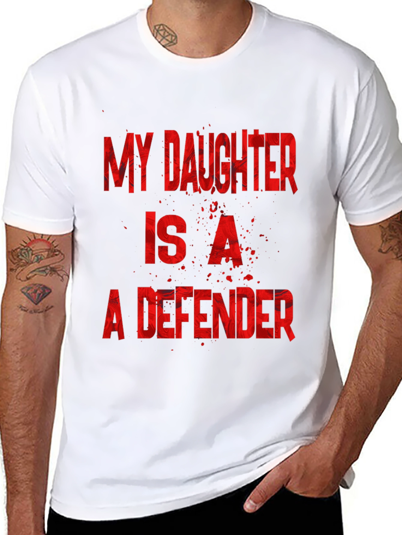 My Daughter is a Defender Graphic Tee