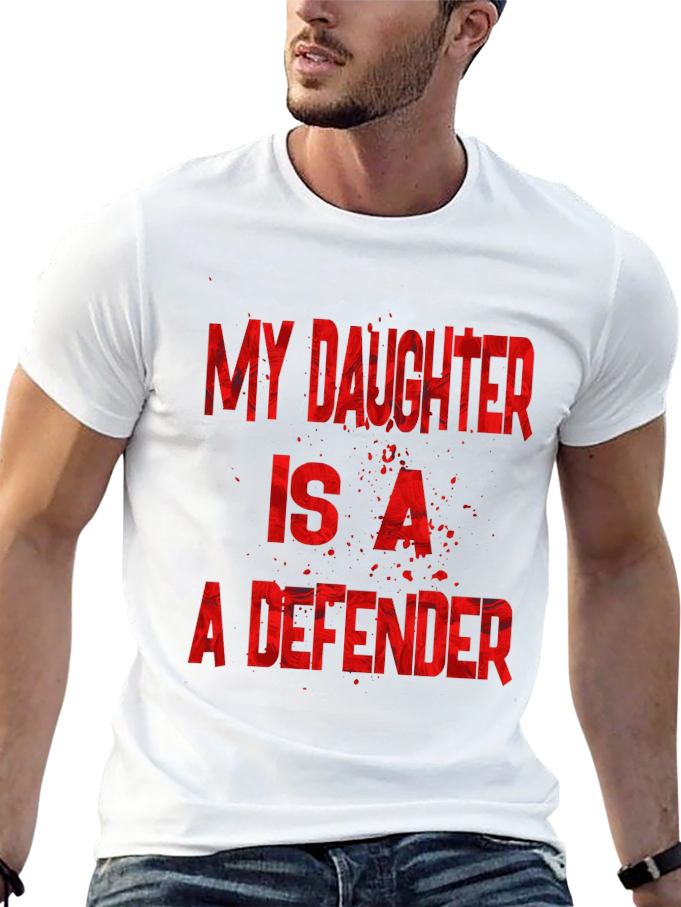 My Daughter is a Defender Graphic Tee