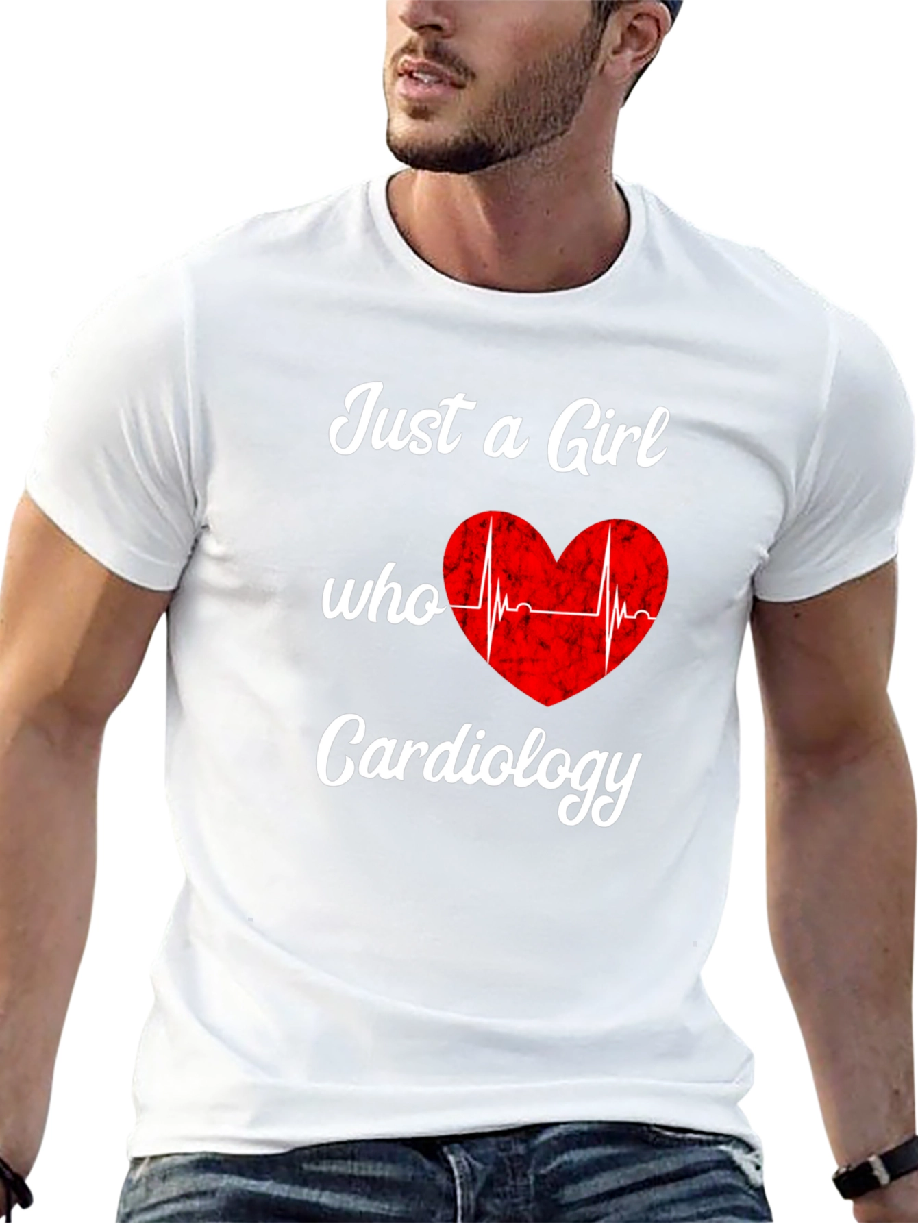Just a Girl Who Loves Cardiology T-Shirt